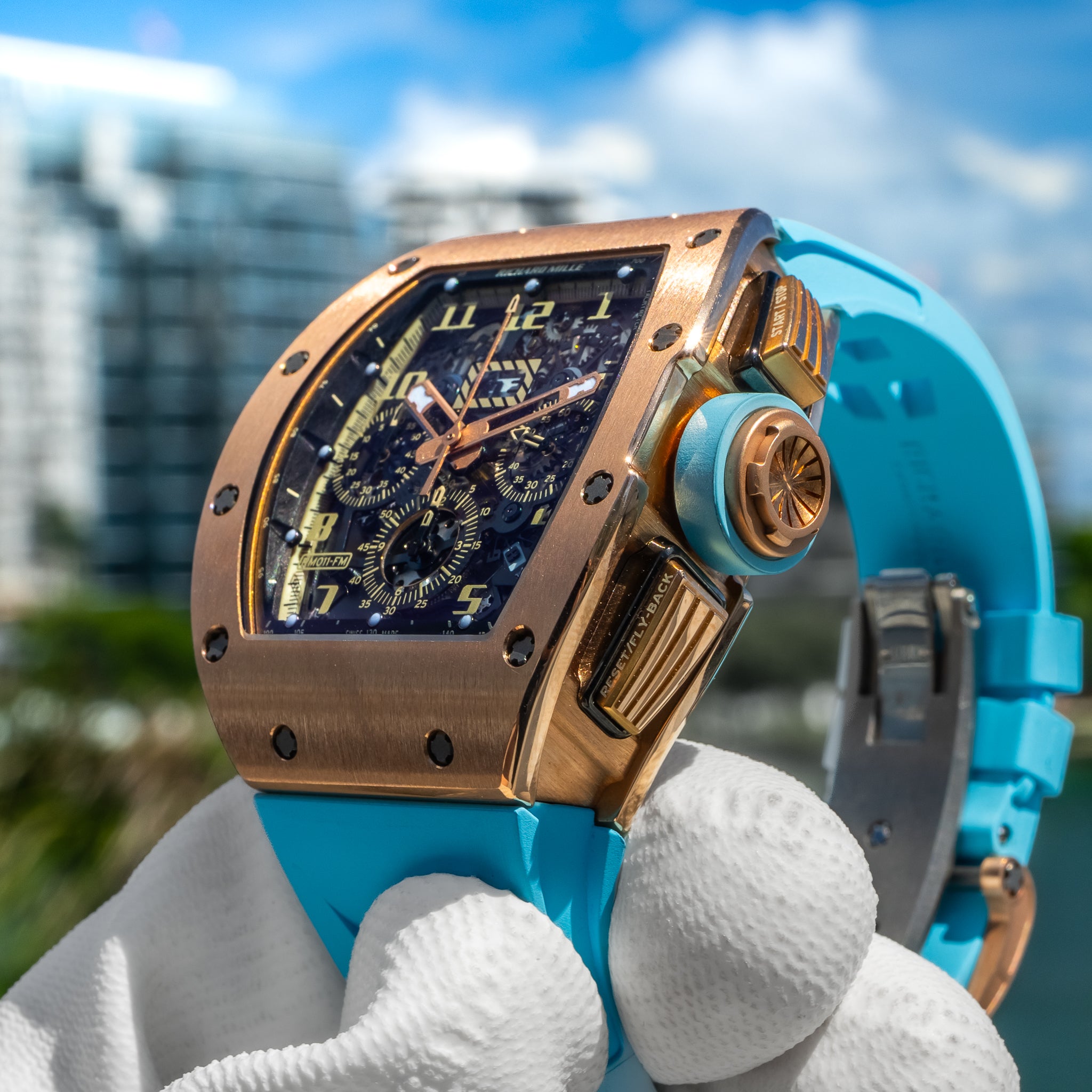 2015 Richard Mille RM011 Felipe Massa Automatic Flyback Chronograph "Ivory"