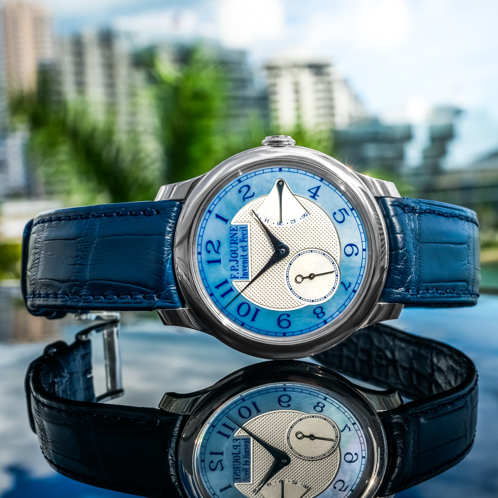 F.P. Journe Chronomètre Souverain Mother of Pearl Dial 40mm