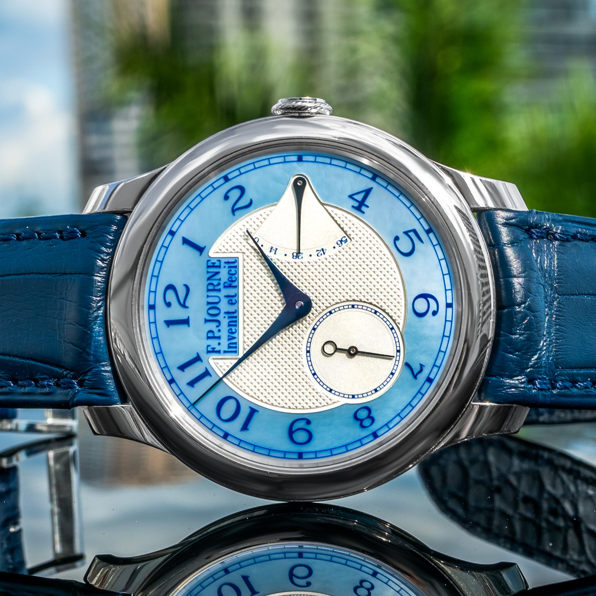 F.P. Journe Chronomètre Souverain Mother of Pearl Dial 40mm