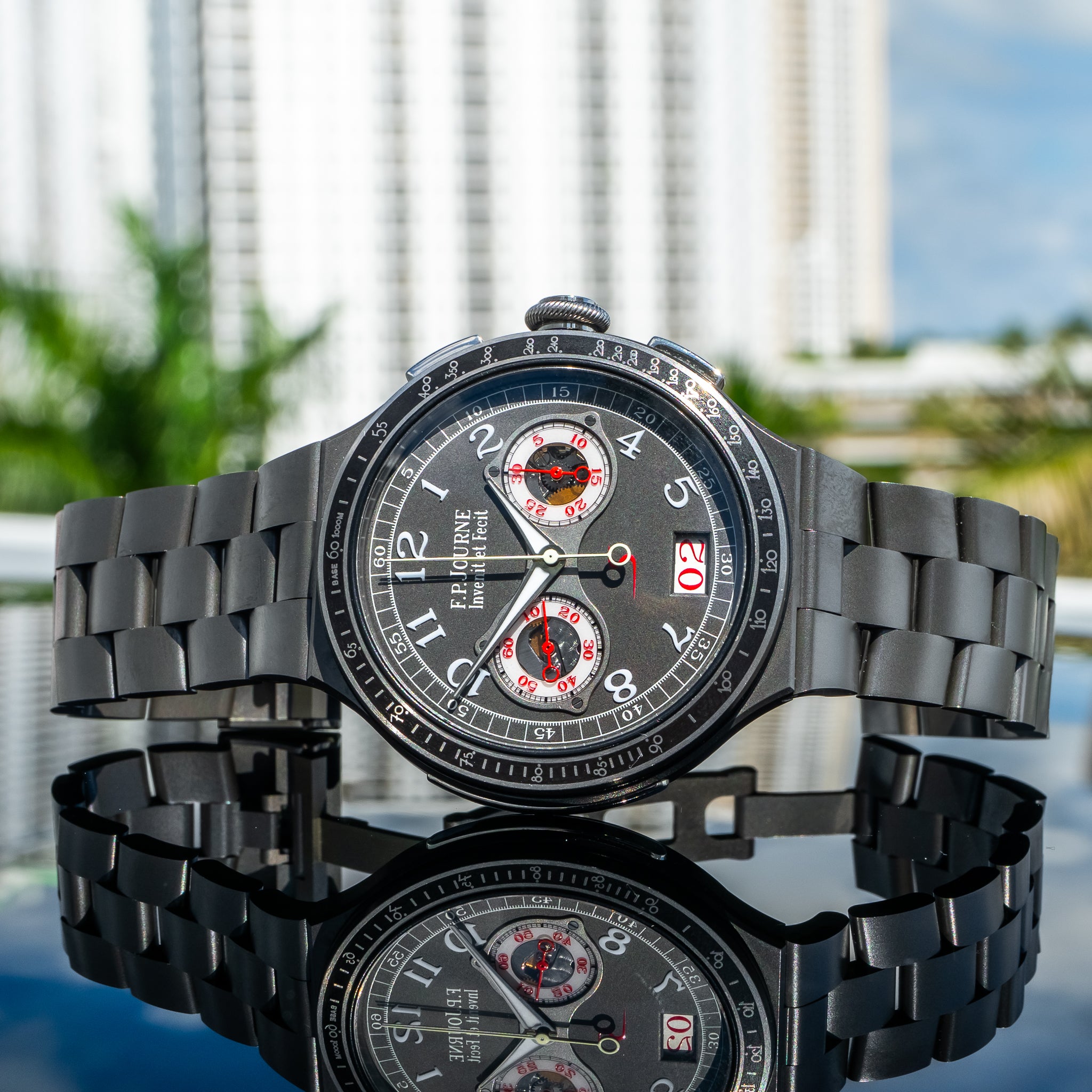 F.P. Journe LineSport Chronograph Monopoussoir Rattrapante Titanium 44mm