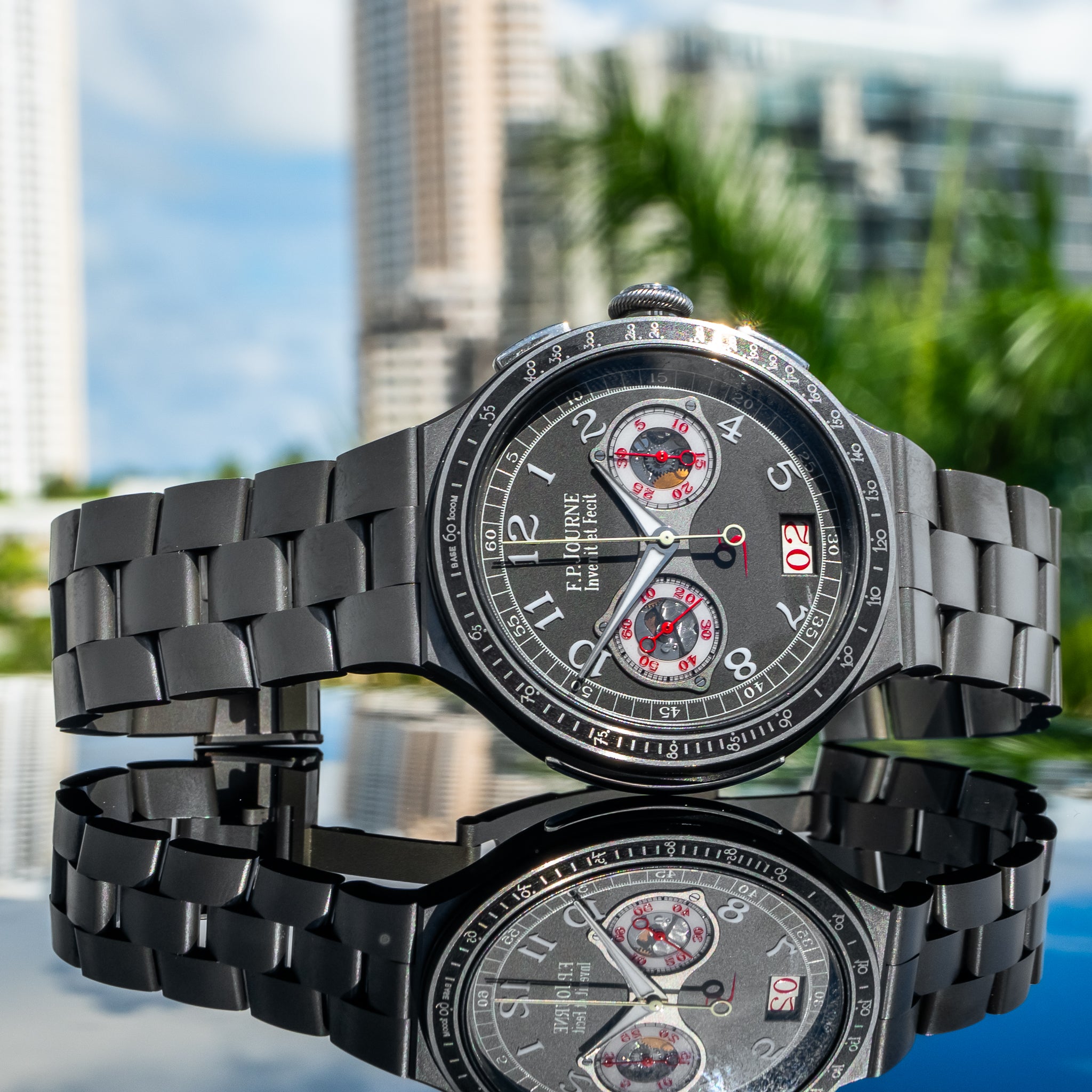 F.P. Journe LineSport Chronograph Monopoussoir Rattrapante Titanium 44mm