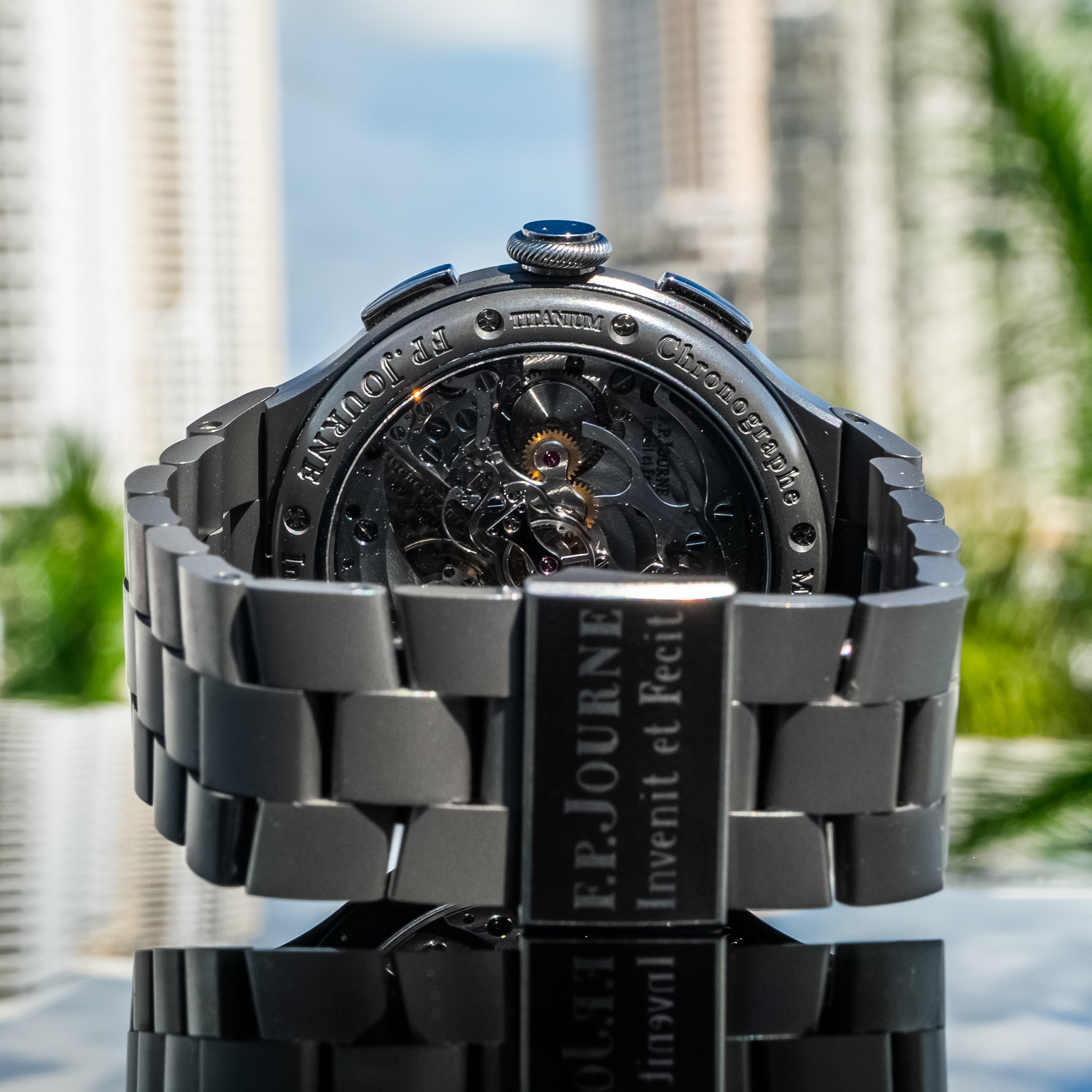 F.P. Journe LineSport Chronograph Monopoussoir Rattrapante Titanium 44mm