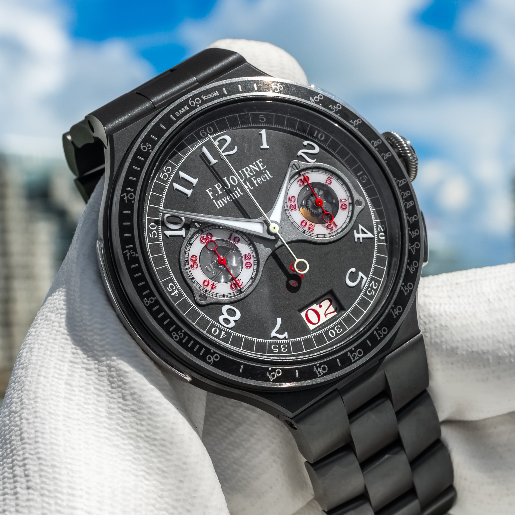 F.P. Journe LineSport Chronograph Monopoussoir Rattrapante Titanium 44mm