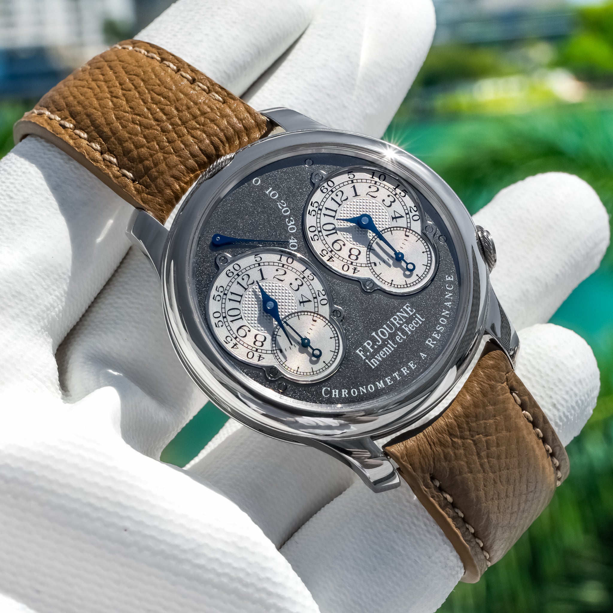 F.P. Journe Chronomètre À Résonance Ruthenium 40mm