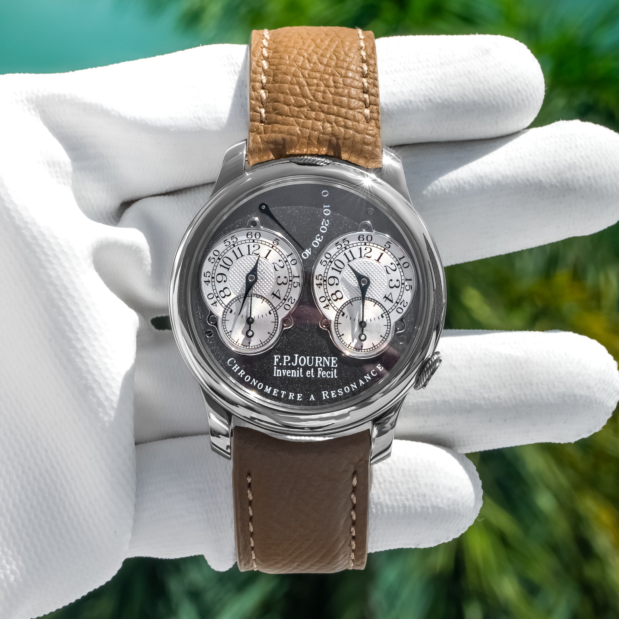 F.P. Journe Chronomètre À Résonance Ruthenium 40mm