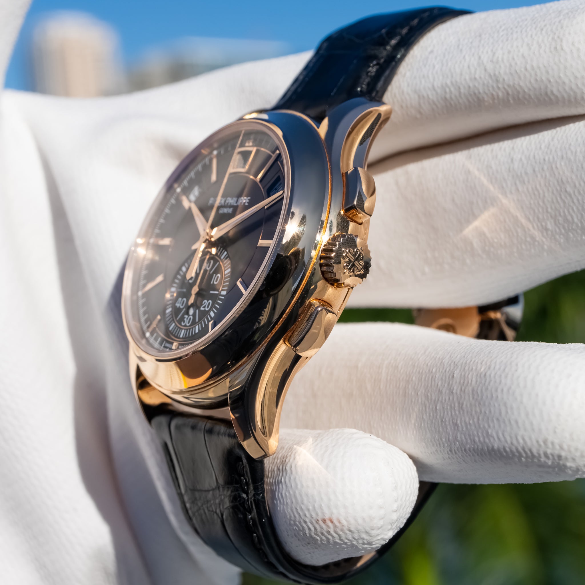 Patek Philippe 2024 Unworn Annual Calendar 5905R Brown Dial