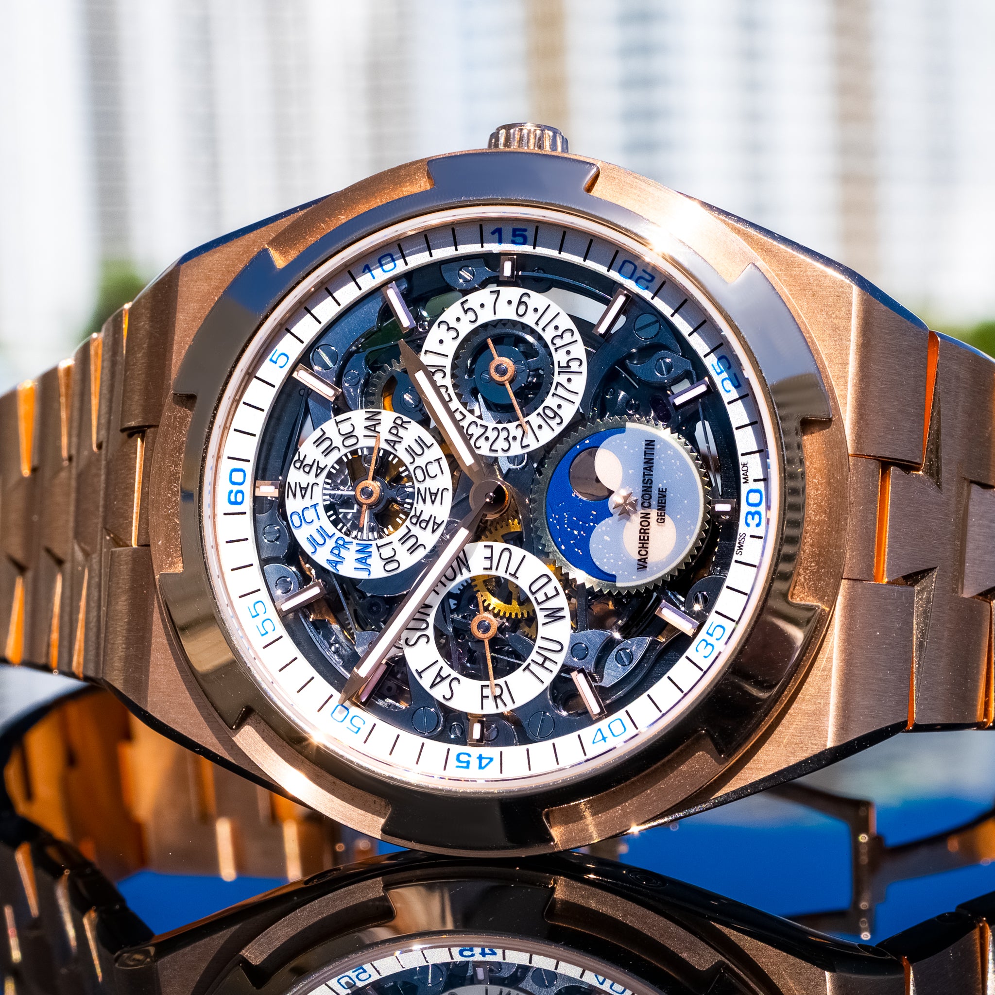 2024 Vacheron Constantin Overseas Perpetual Calendar Skeleton 4300V/120R-B547 41mm