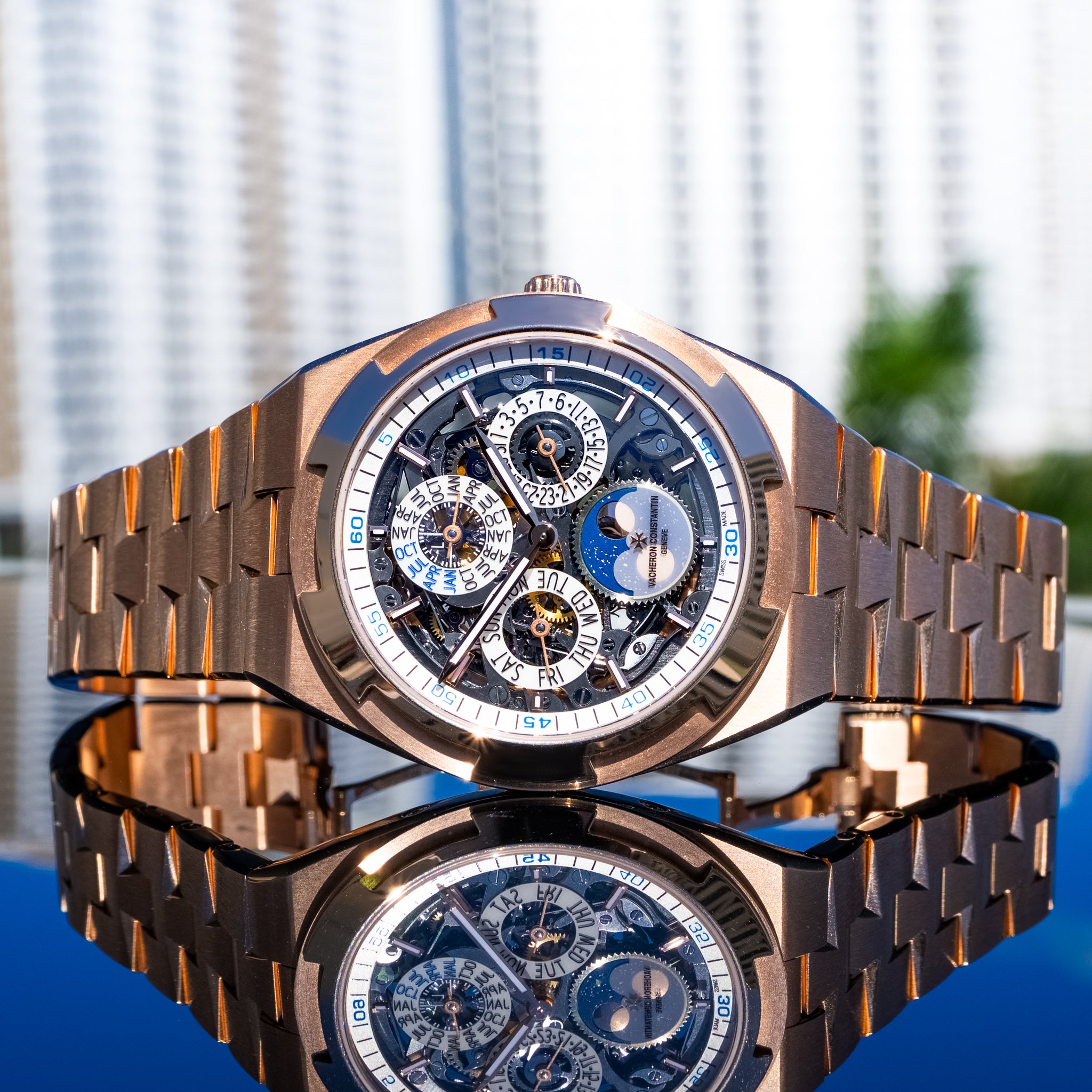 2024 Vacheron Constantin Overseas Perpetual Calendar Skeleton 4300V/120R-B547 41mm