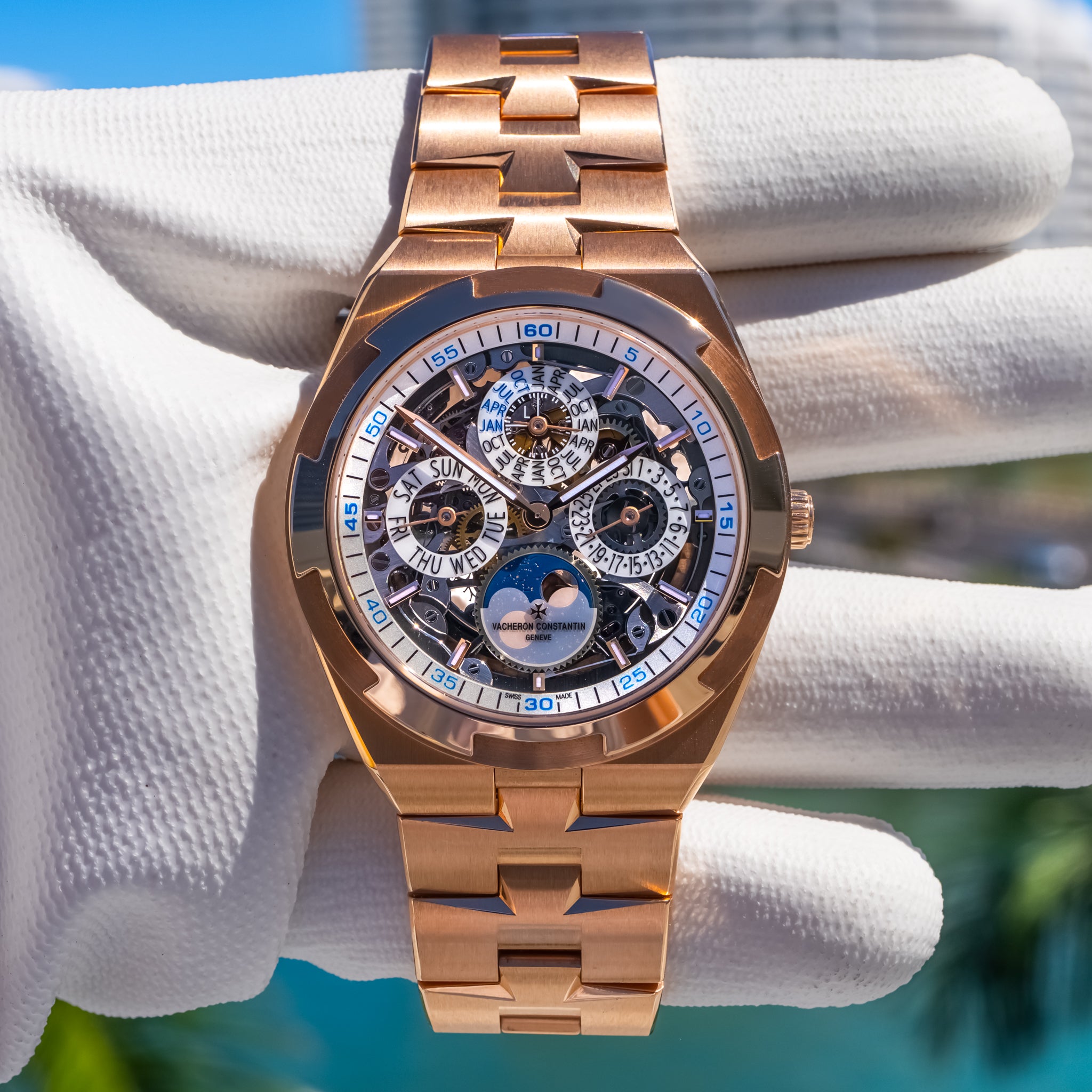 2024 Vacheron Constantin Overseas Perpetual Calendar Skeleton 4300V/120R-B547 41mm