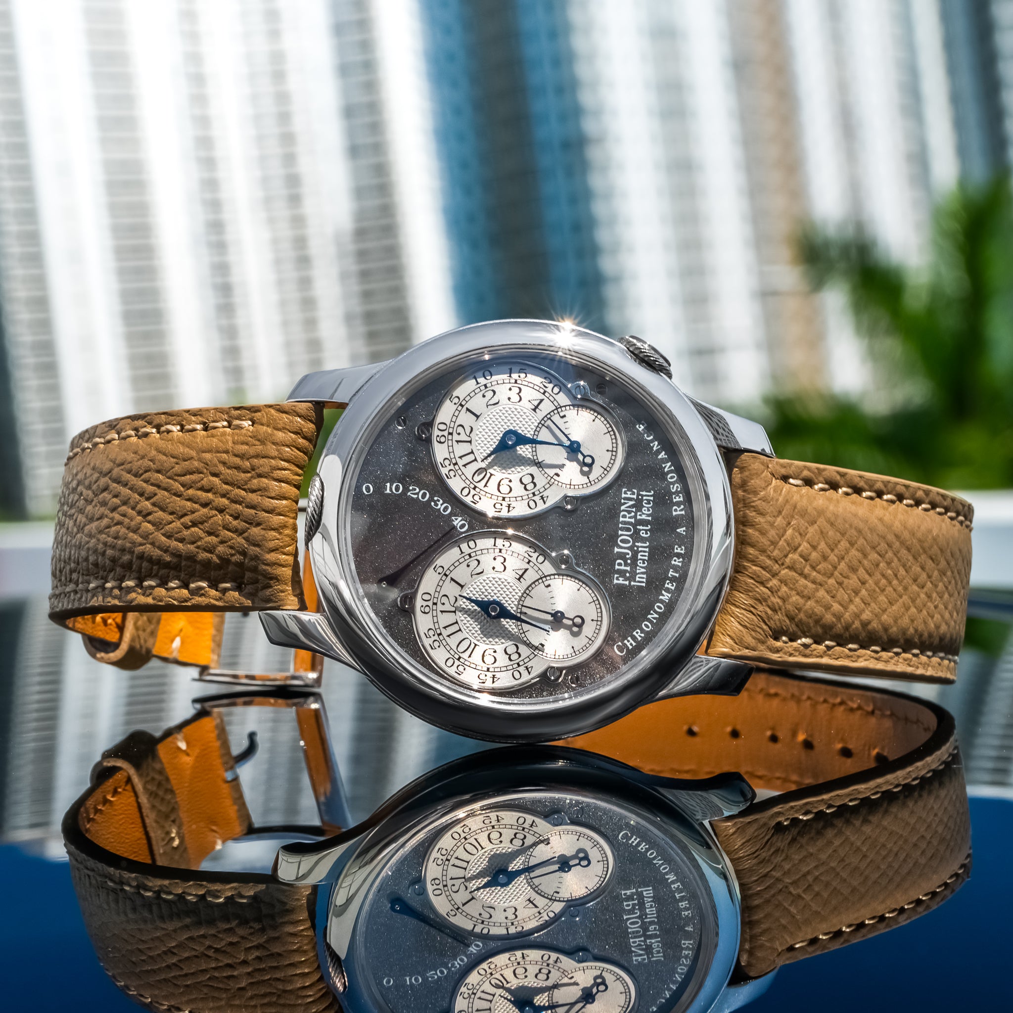 F.P. Journe Chronomètre À Résonance Ruthenium 40mm