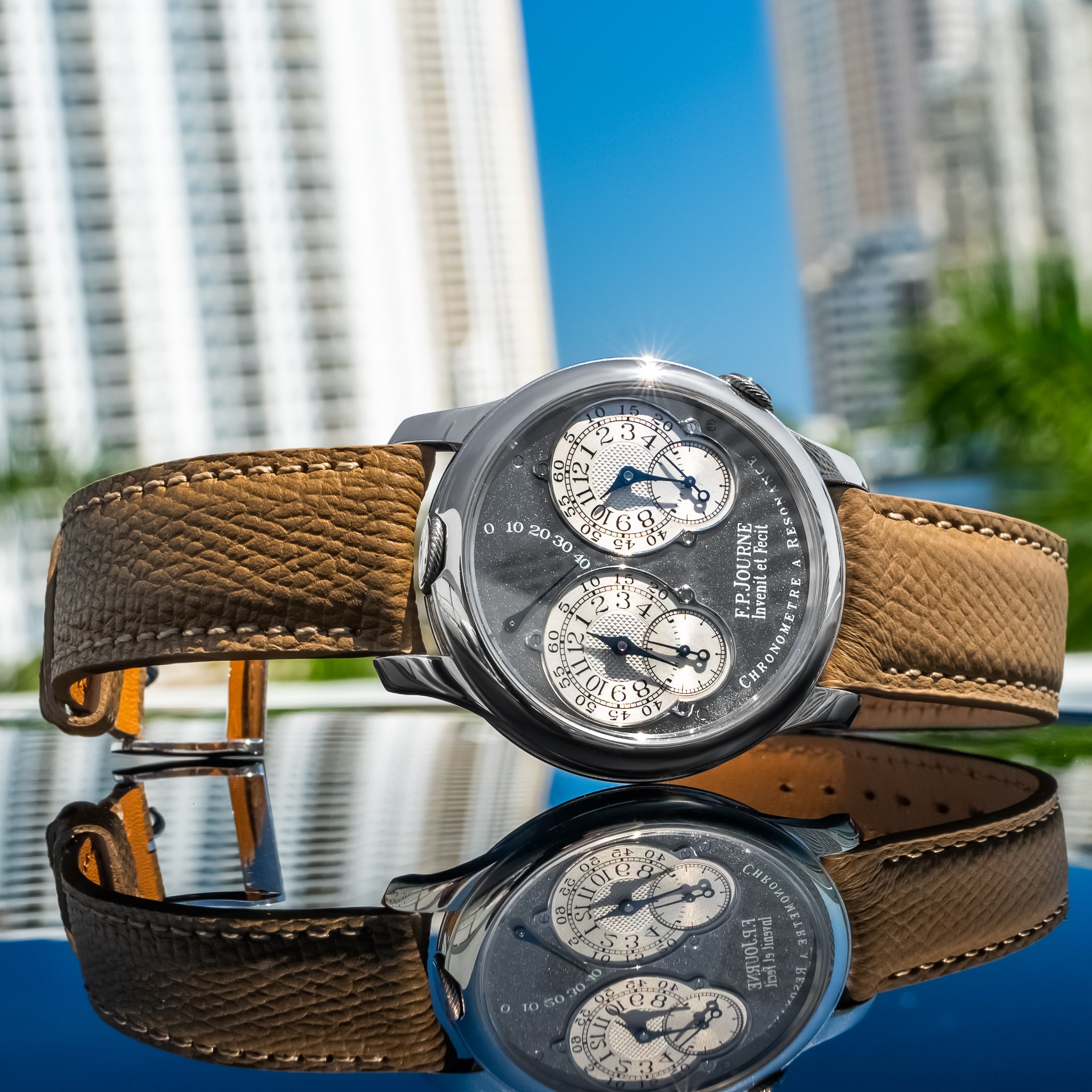 F.P. Journe Chronomètre À Résonance Ruthenium 40mm
