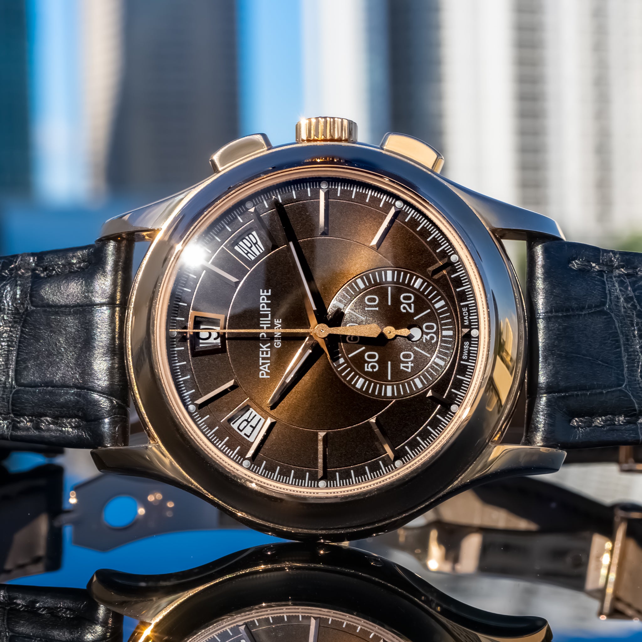 Patek Philippe 2024 Unworn Annual Calendar 5905R Brown Dial