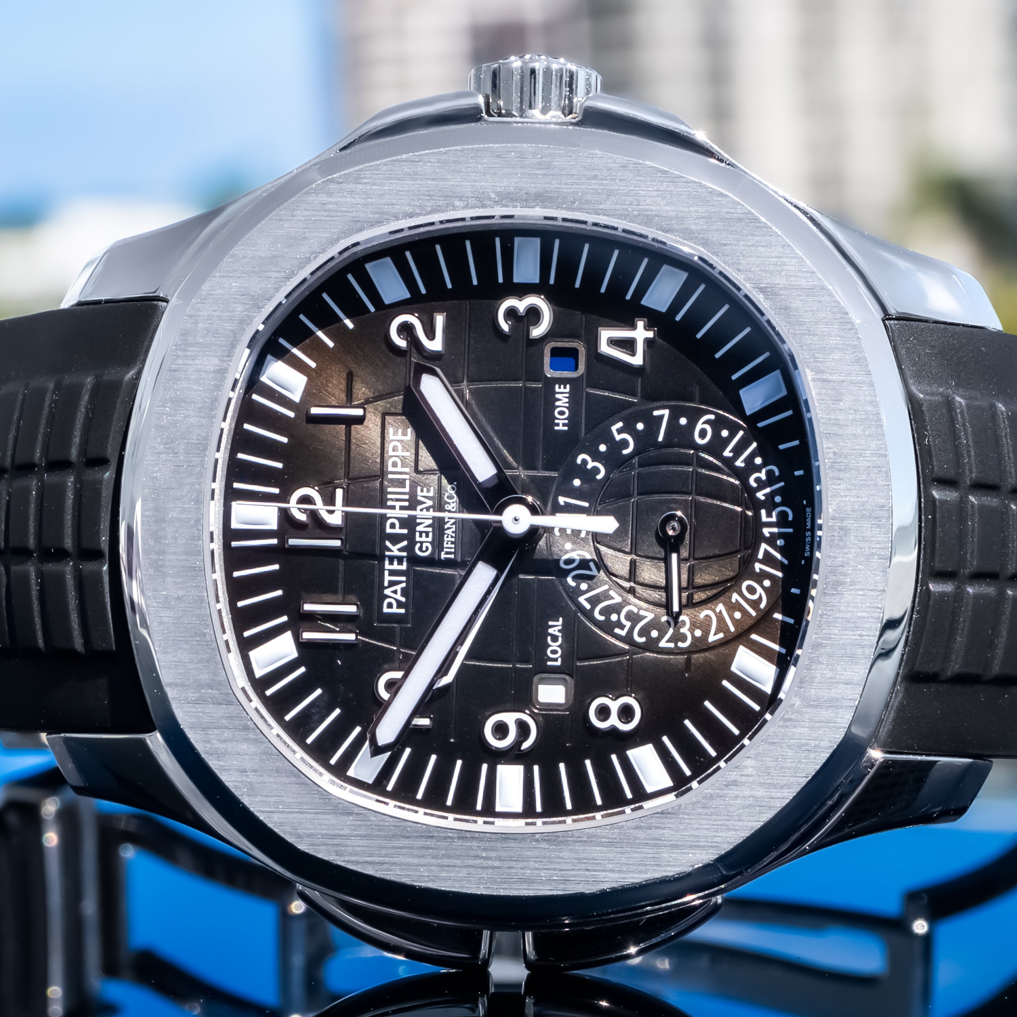 Patek Philippe 2021 Aquanaut Tiffany & Co Stamped 5164A