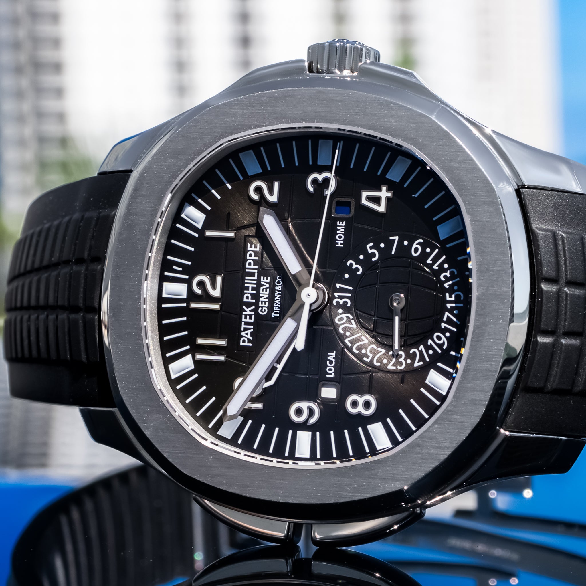 Patek Philippe 2021 Aquanaut Tiffany & Co Stamped 5164A