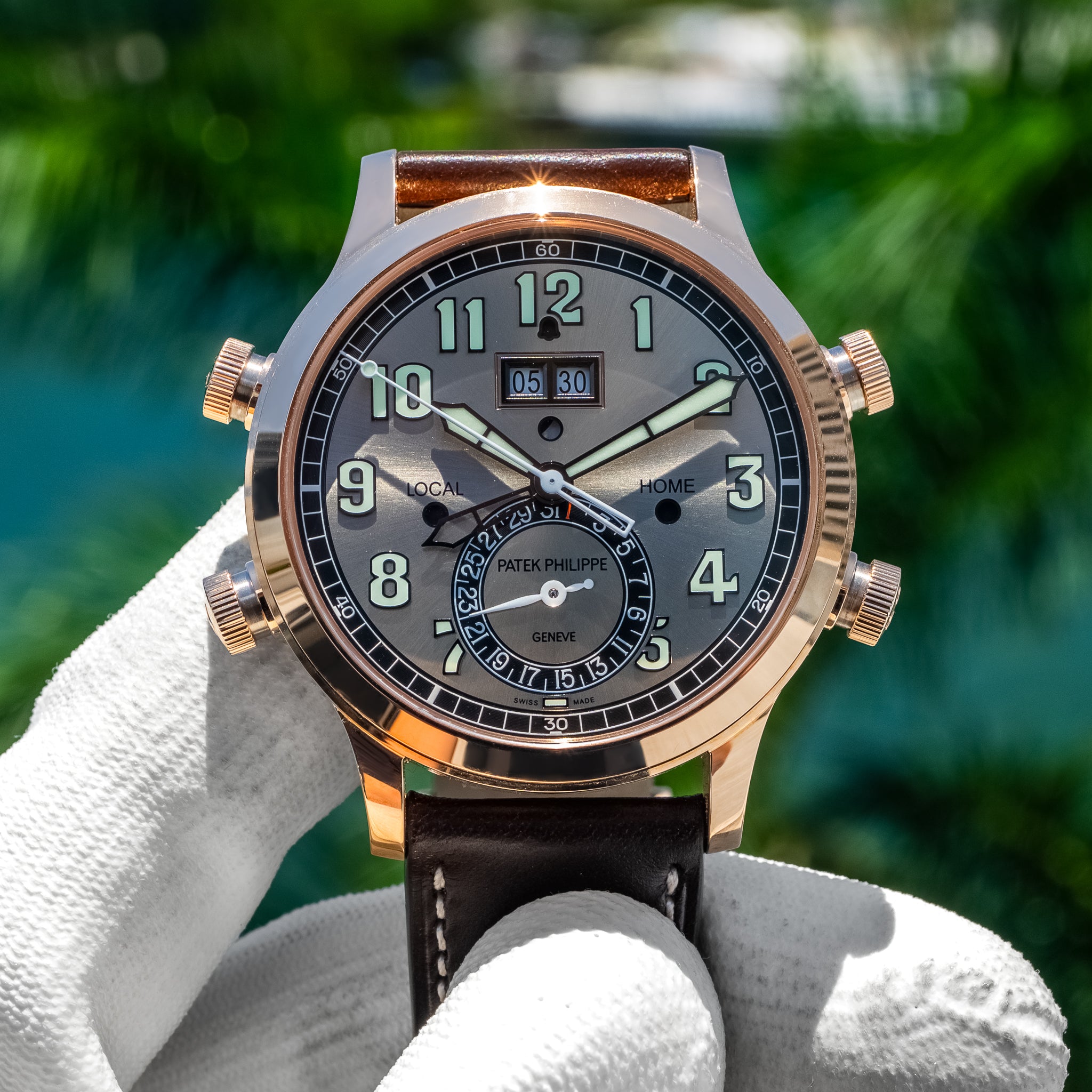 Patek Philippe 5520RG Grand Complications Alarm Travel Time 42.2mm