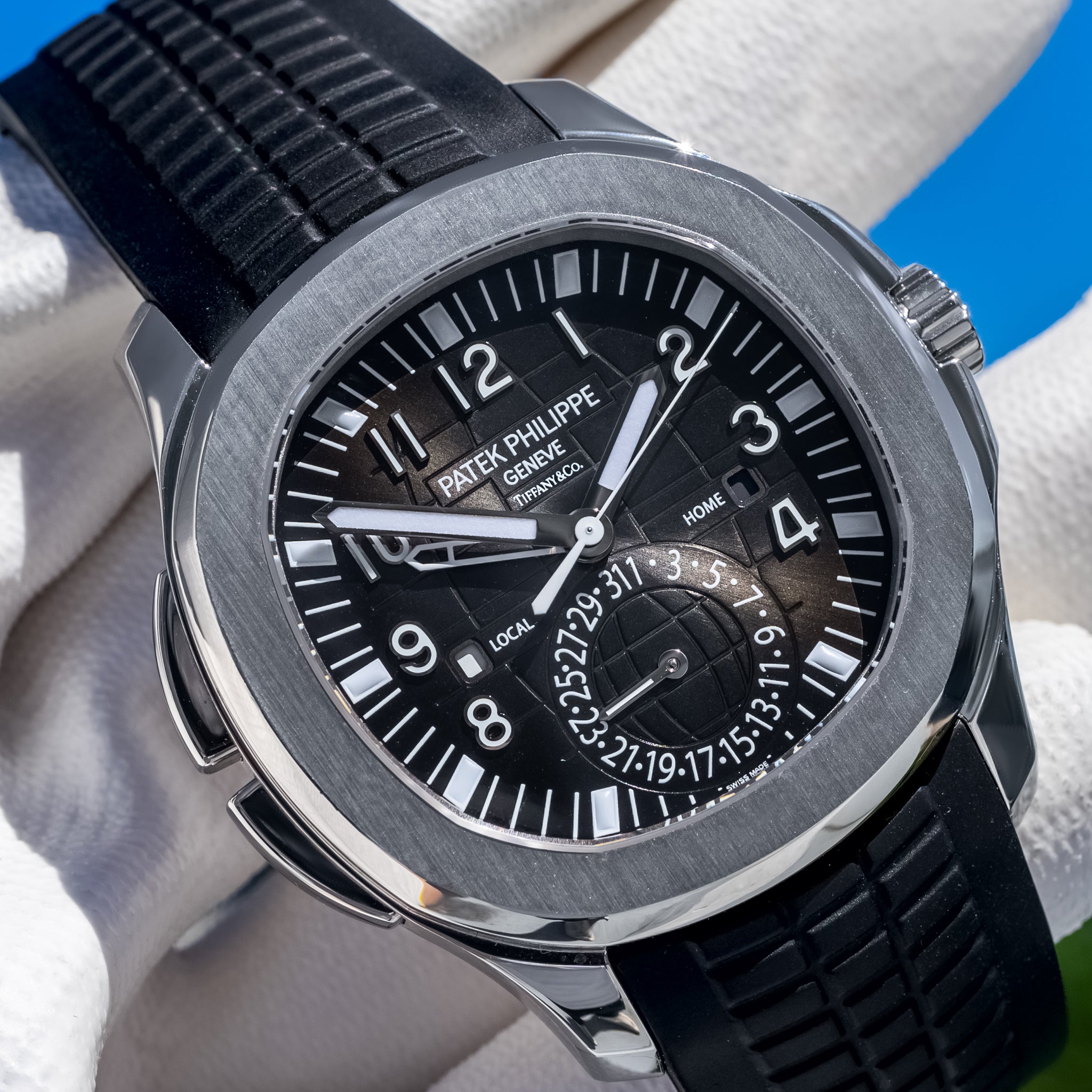 Patek Philippe 2021 Aquanaut Tiffany & Co Stamped 5164A