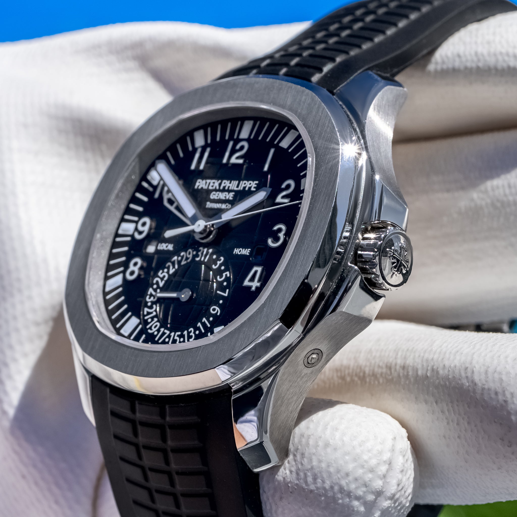 Patek Philippe 2021 Aquanaut Tiffany & Co Stamped 5164A