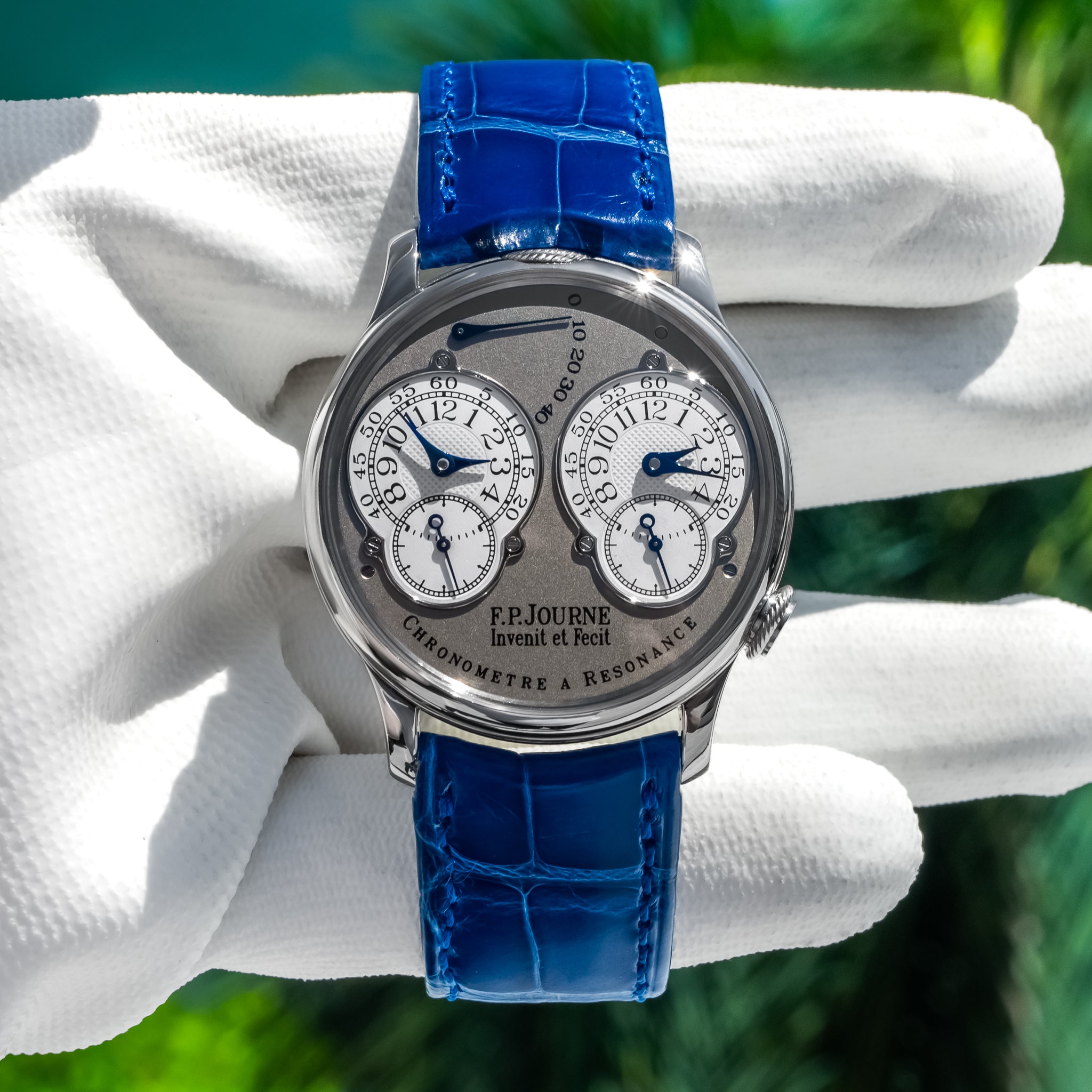 F.P. Journe Chronomètre À Résonance 02R Platinum 38mm
