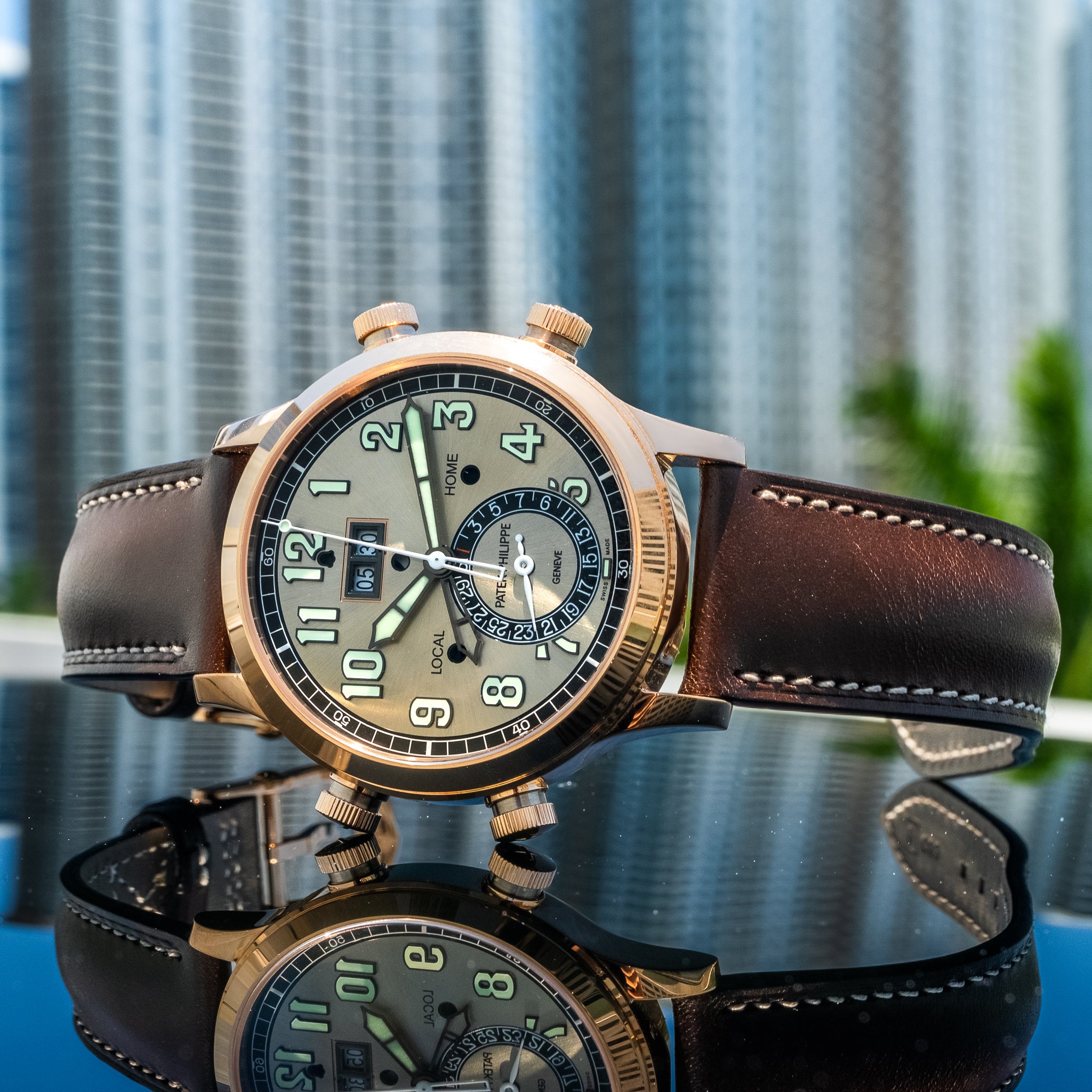 Patek Philippe 5520RG Grand Complications Alarm Travel Time 42.2mm