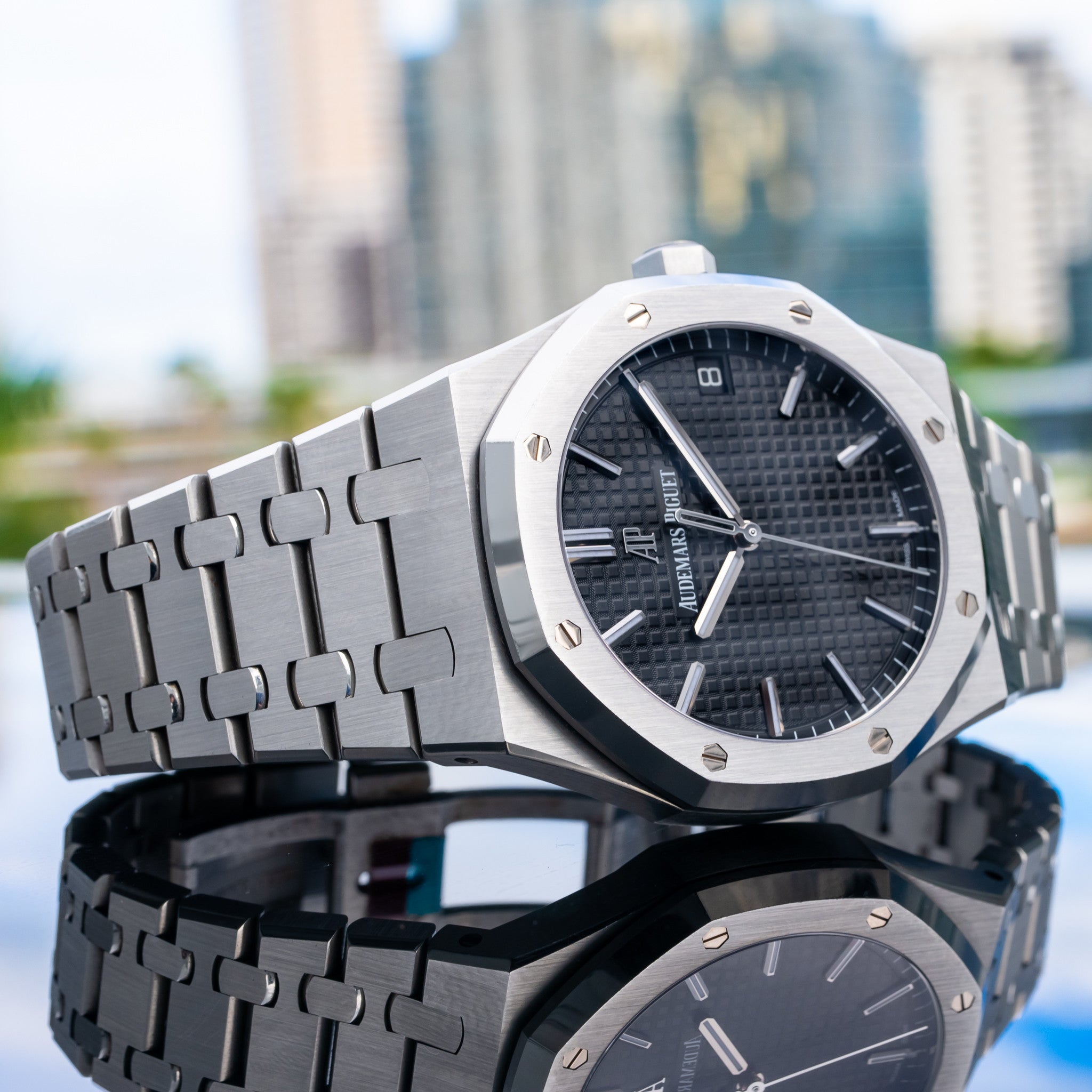 2020 Audemars Piguet 15500st Black Dial