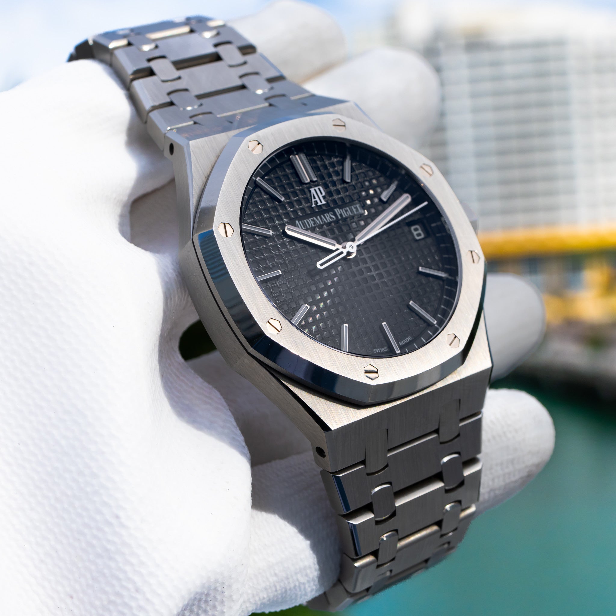 2020 Audemars Piguet 15500st Black Dial