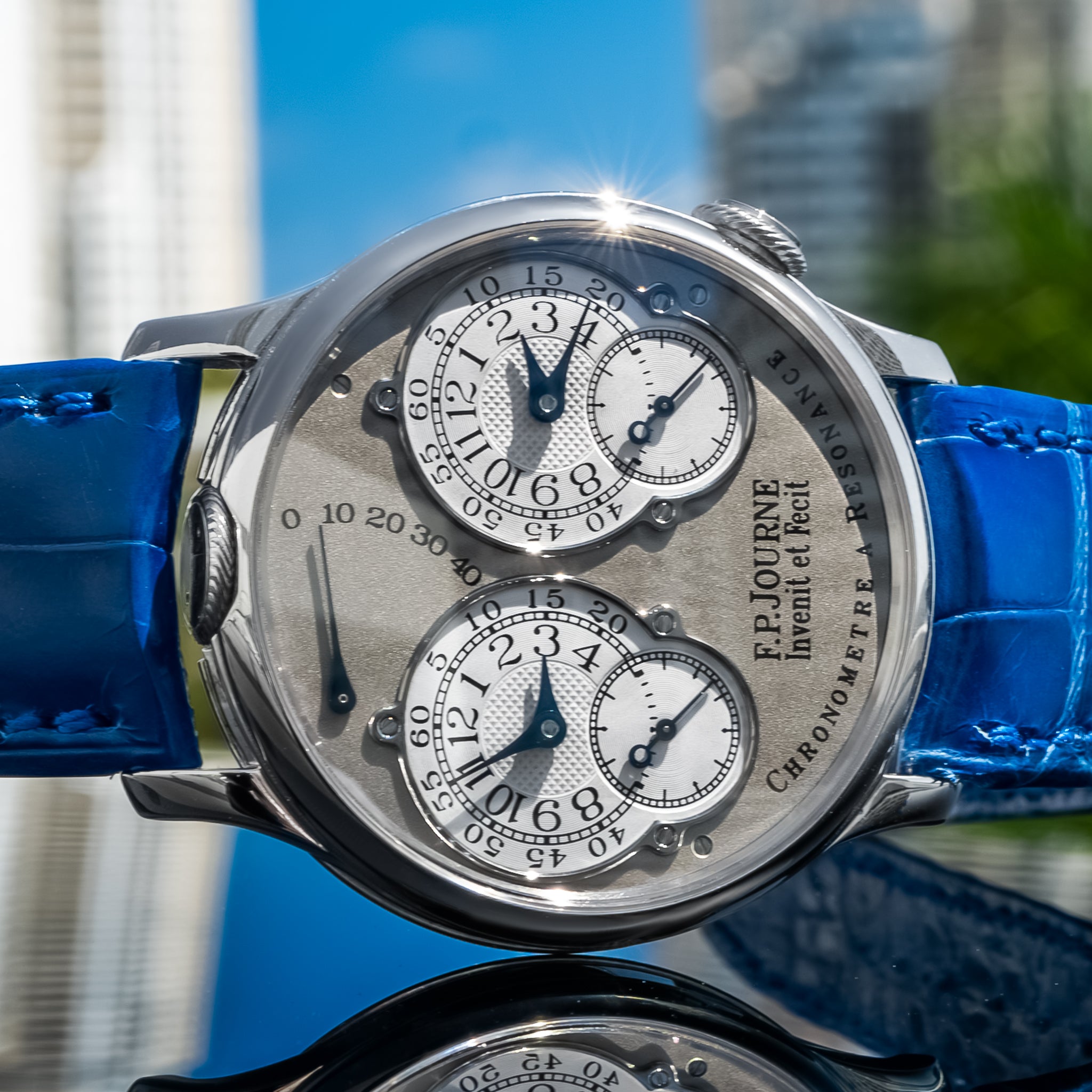 F.P. Journe Chronomètre À Résonance 02R Platinum 38mm