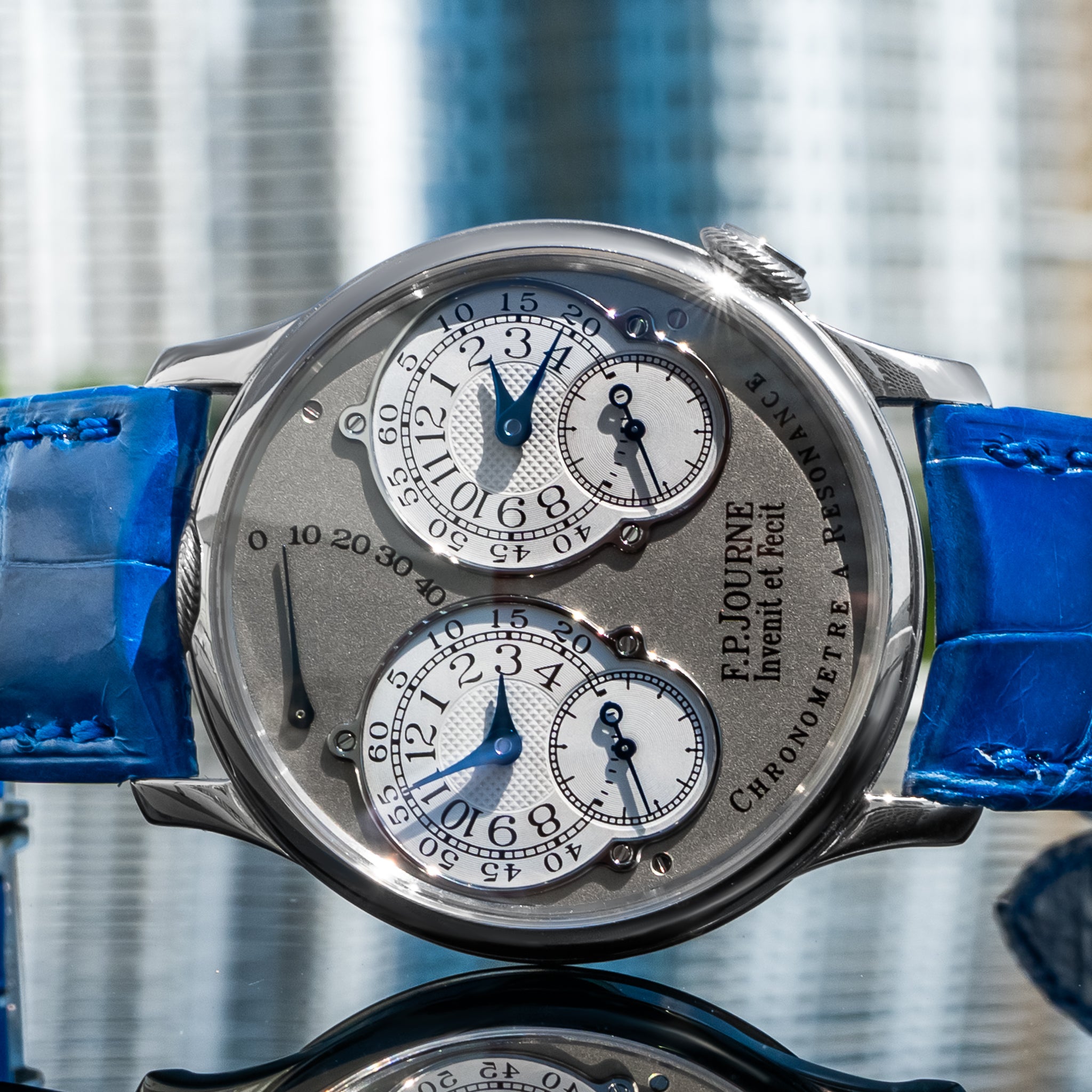 F.P. Journe Chronomètre À Résonance 02R Platinum 38mm