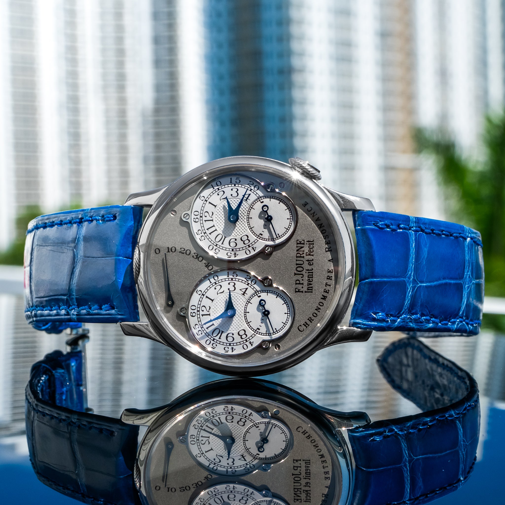F.P. Journe Chronomètre À Résonance 02R Platinum 38mm