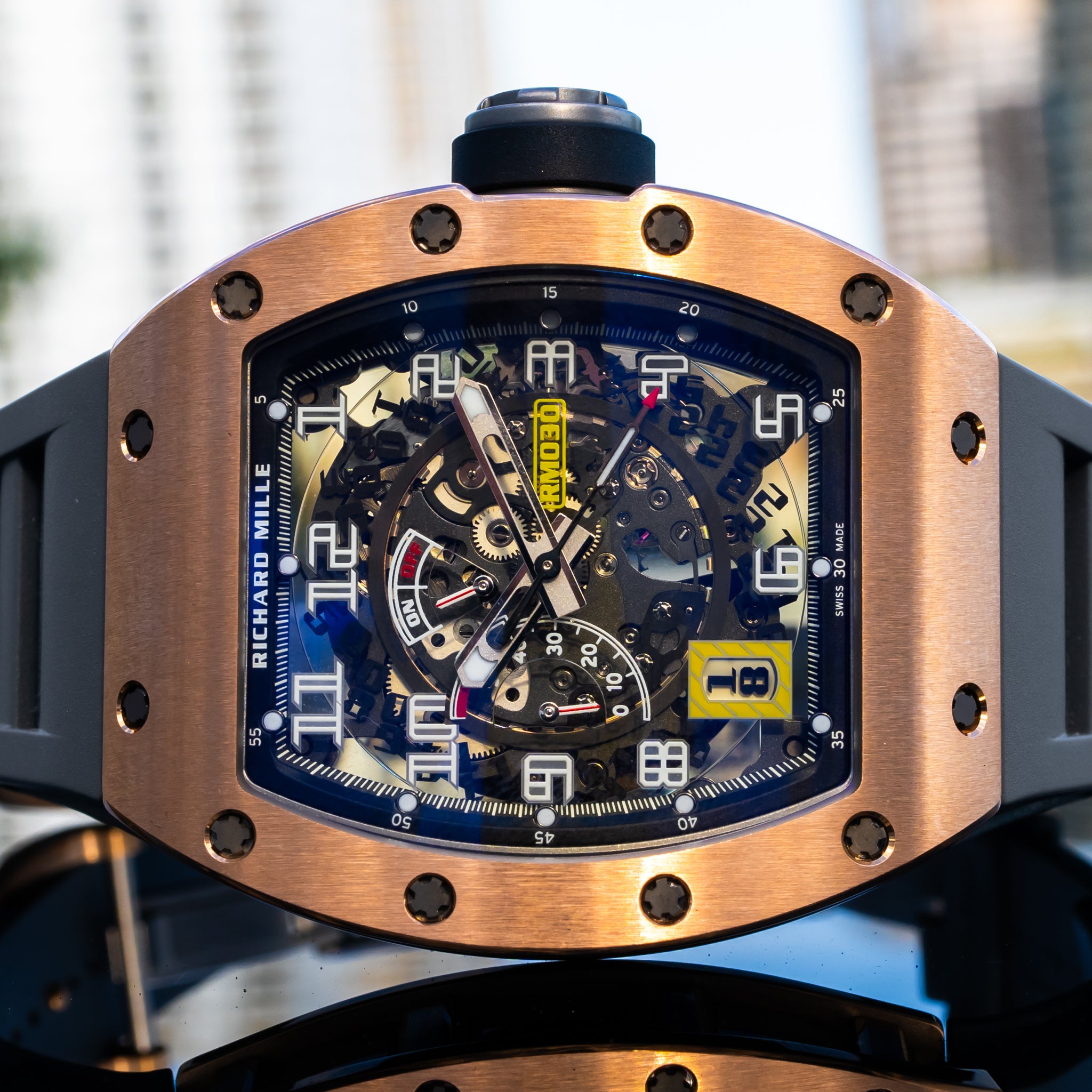 Richard Mille 2018 RM 030 Rose Gold