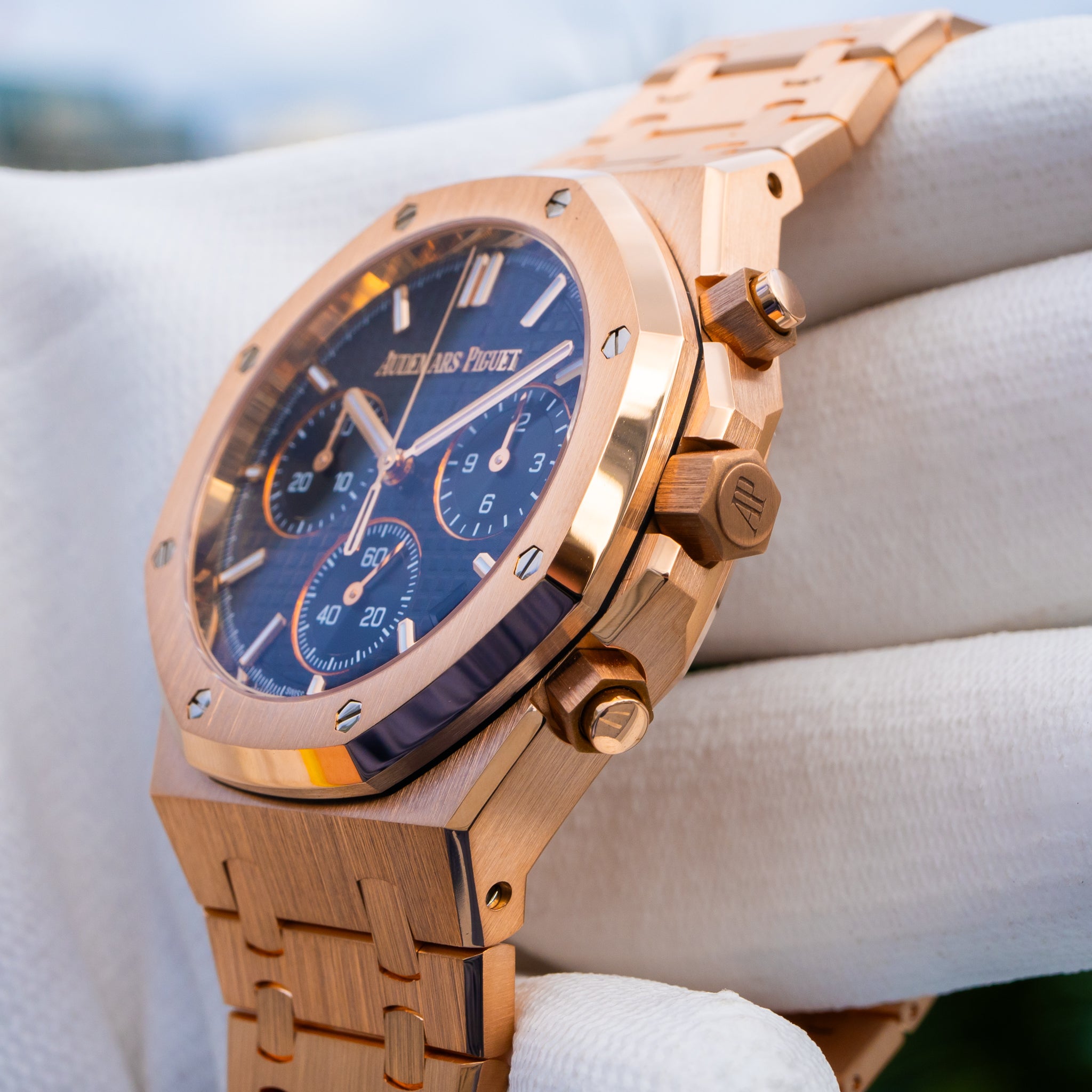 2023 Audemars Piguet Royal Oak Black Dial Chronograph 41mm 26240or