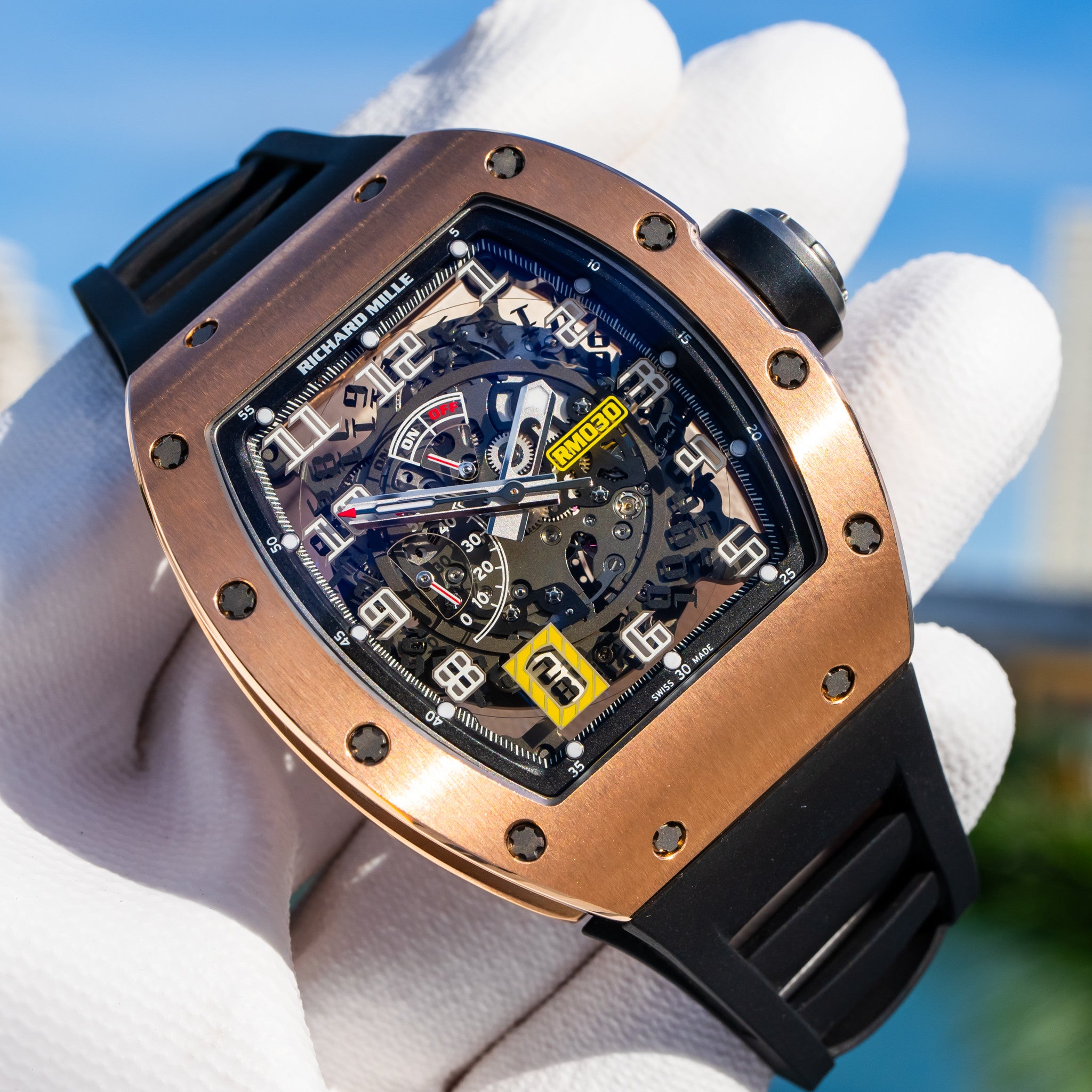 Richard Mille Mint 2019 RM 030 Rose Gold
