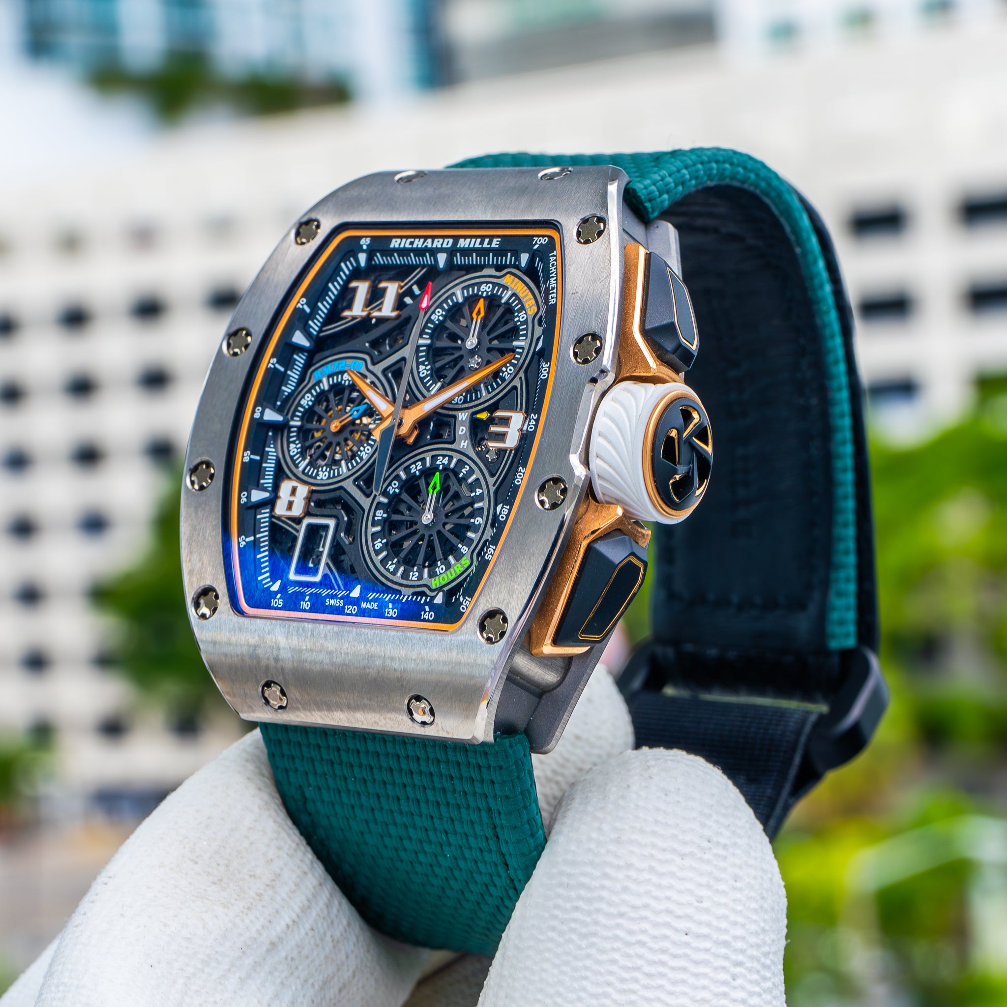 2023 Richard Mille RM72-01 Automatic Winding Lifestyle Flyback Chronograph Titanium