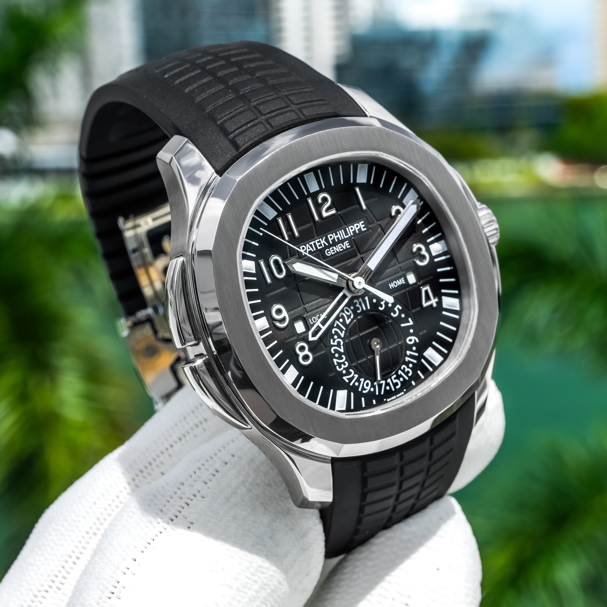 2023 Patek Philippe 5164A Aquanaut Travel Time Stainless Steel