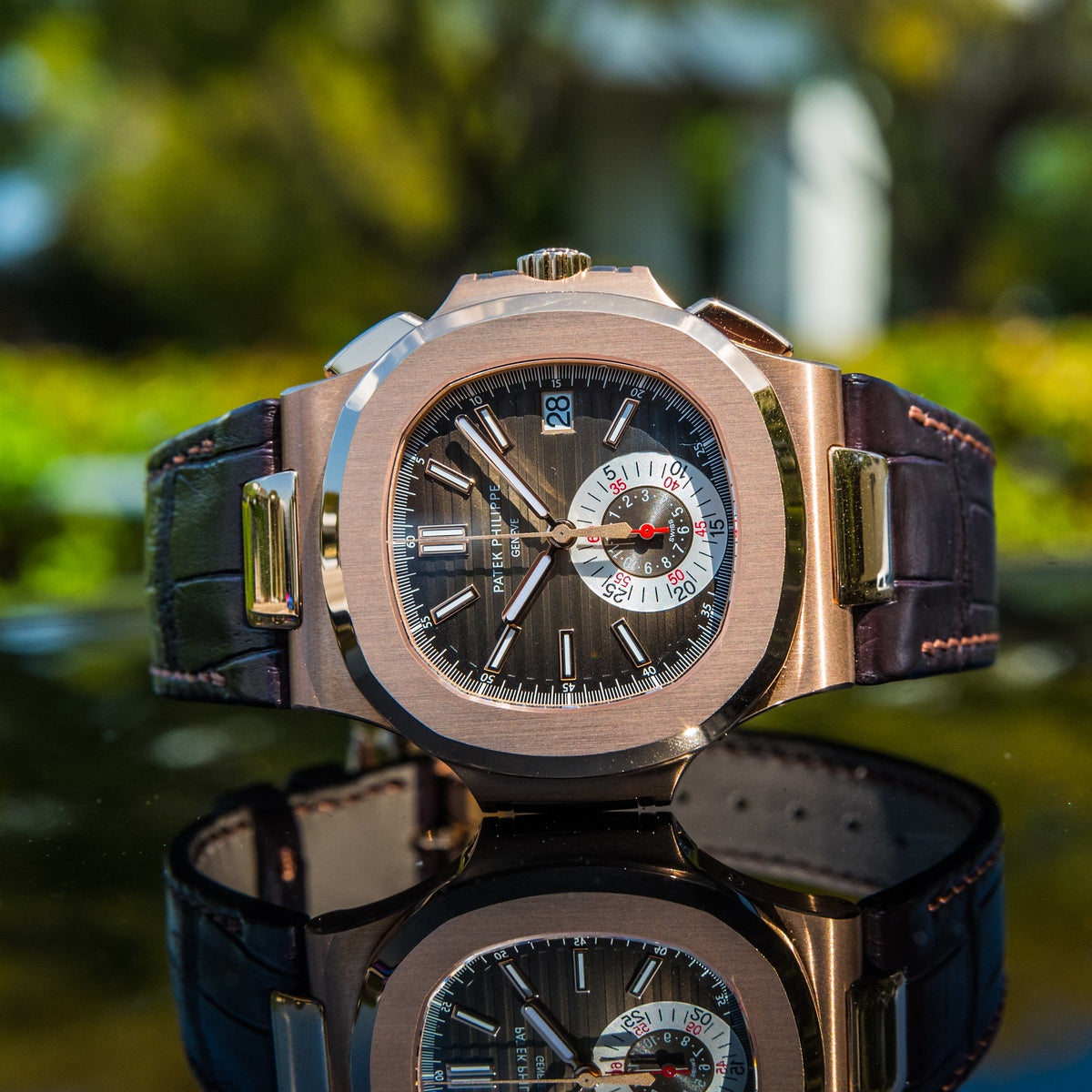 Patek Philippe 2022 Nautilus 5980R Travel Time Chronograph