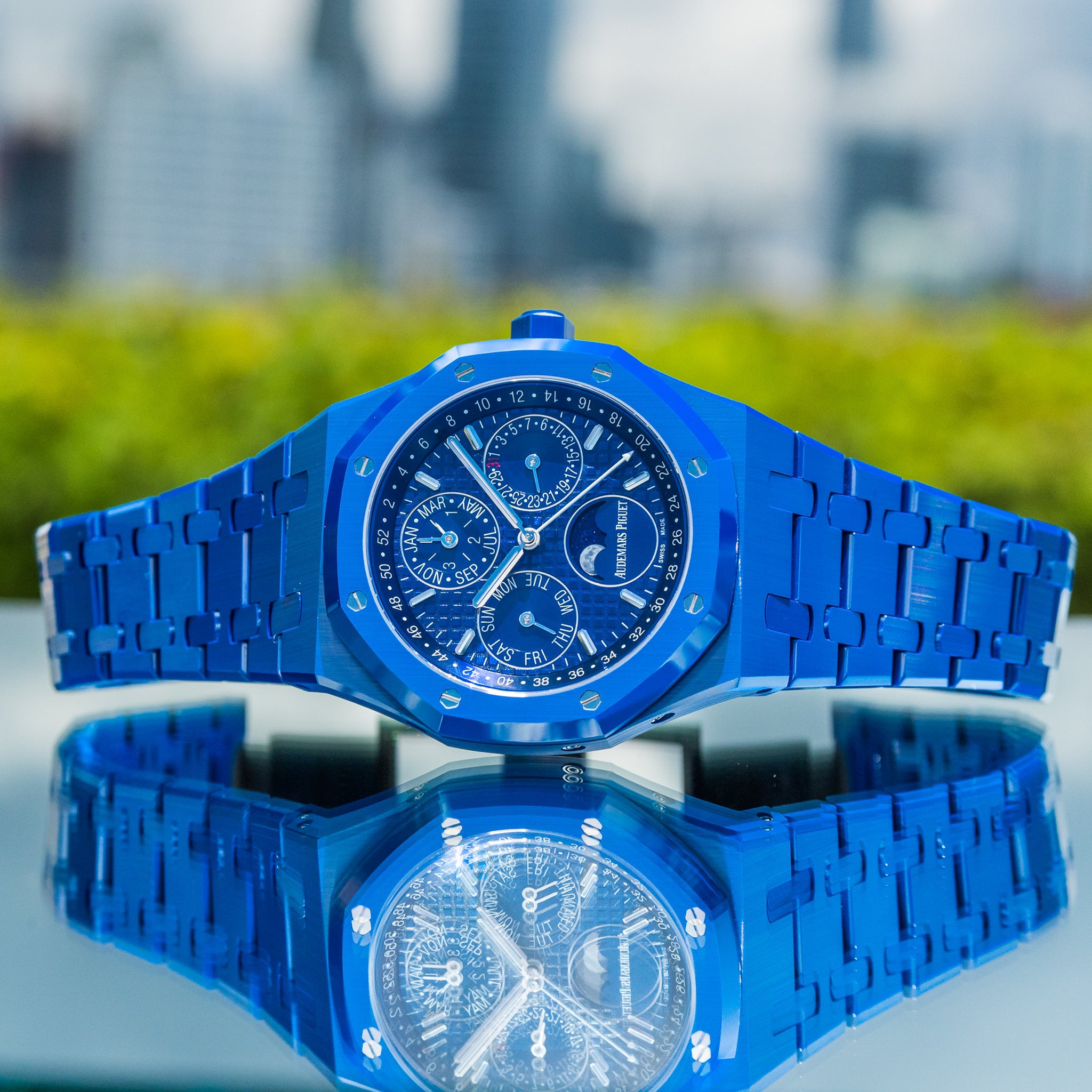 Audemars Piguet 26579CS Royal Oak Perpetual Calendar Blue Ceramic 41mm