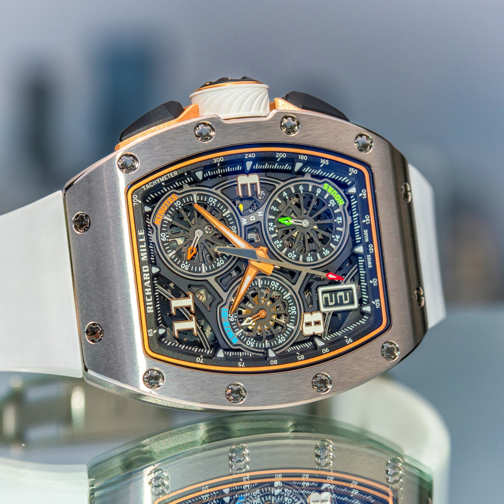 Richard Mille 2021 RM 72-01 Automatic Winding Lifestyle Flyback Chronograph Titanium