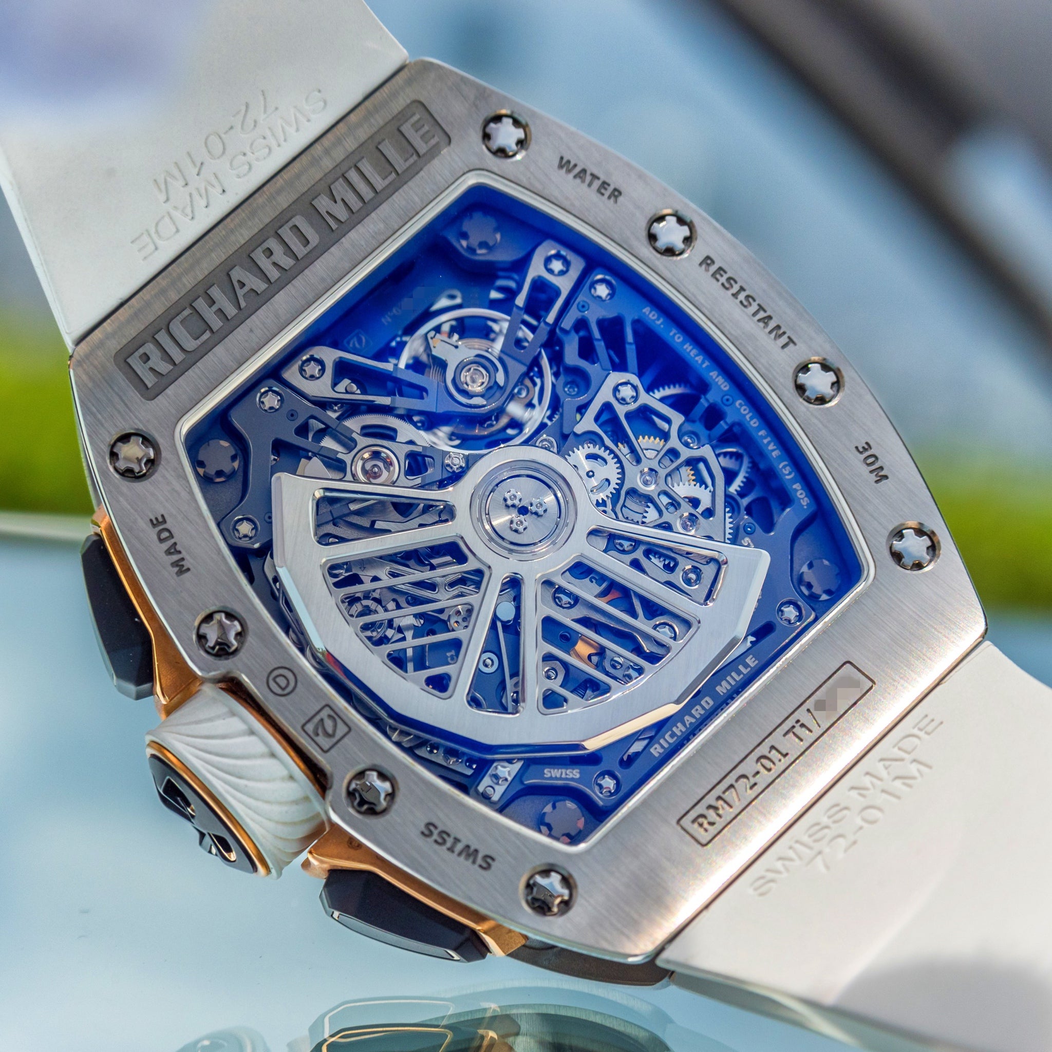 Richard Mille 2021 RM 72-01 Automatic Winding Lifestyle Flyback Chronograph Titanium