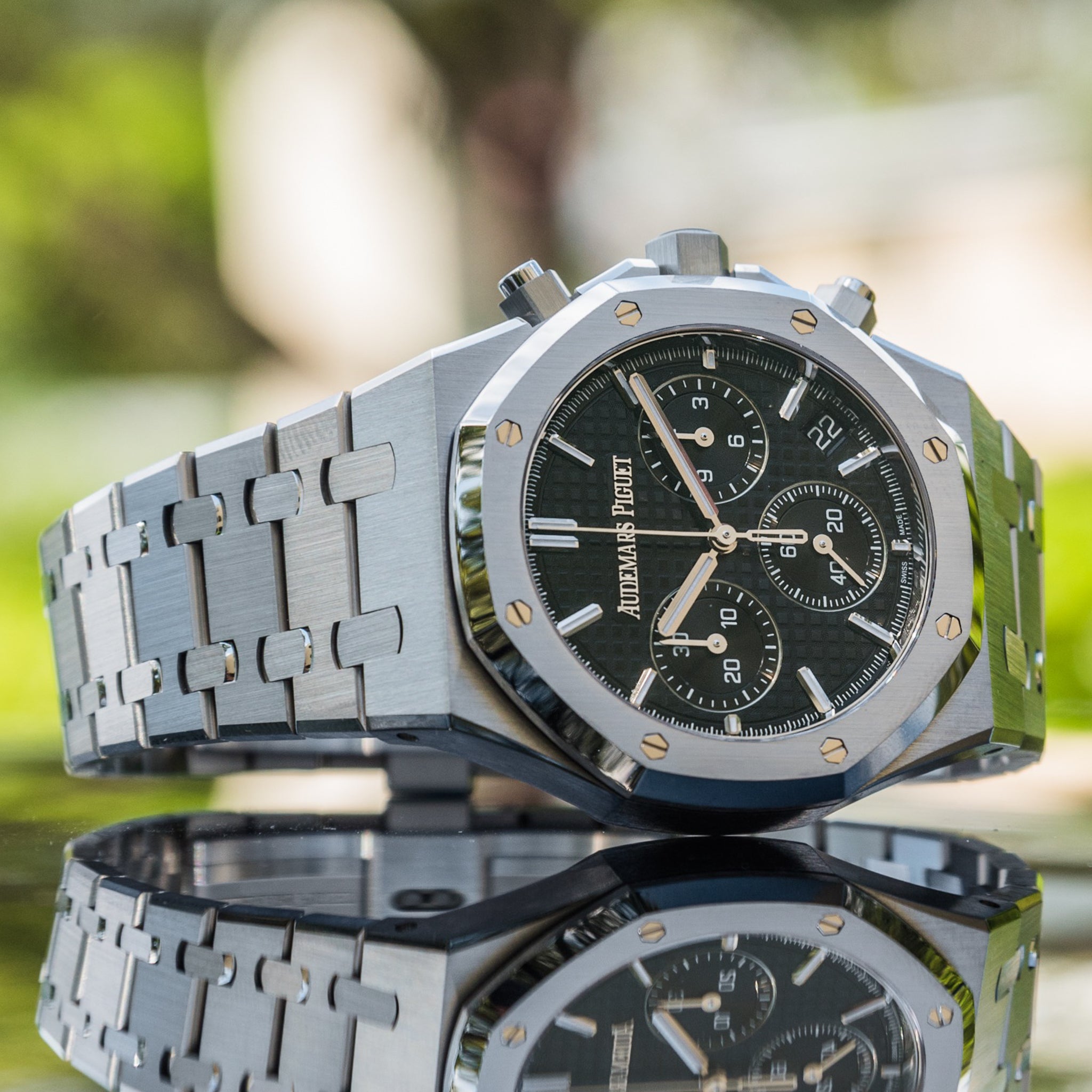 2023 Audemars Piguet Royal Oak Black Dial Chronograph 26240st