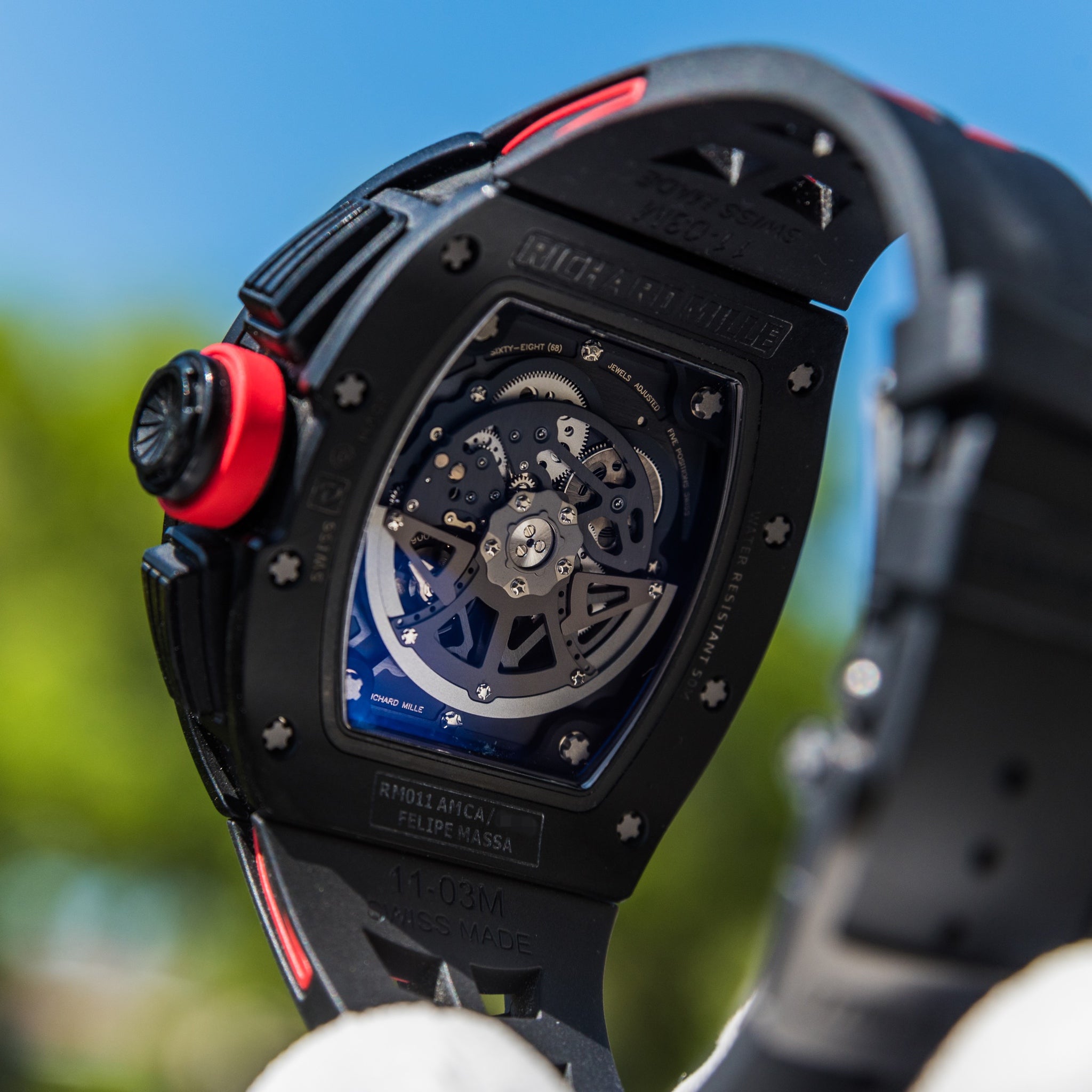 Richard Mille RM 011 2015 Felipe Massa Black Carbon