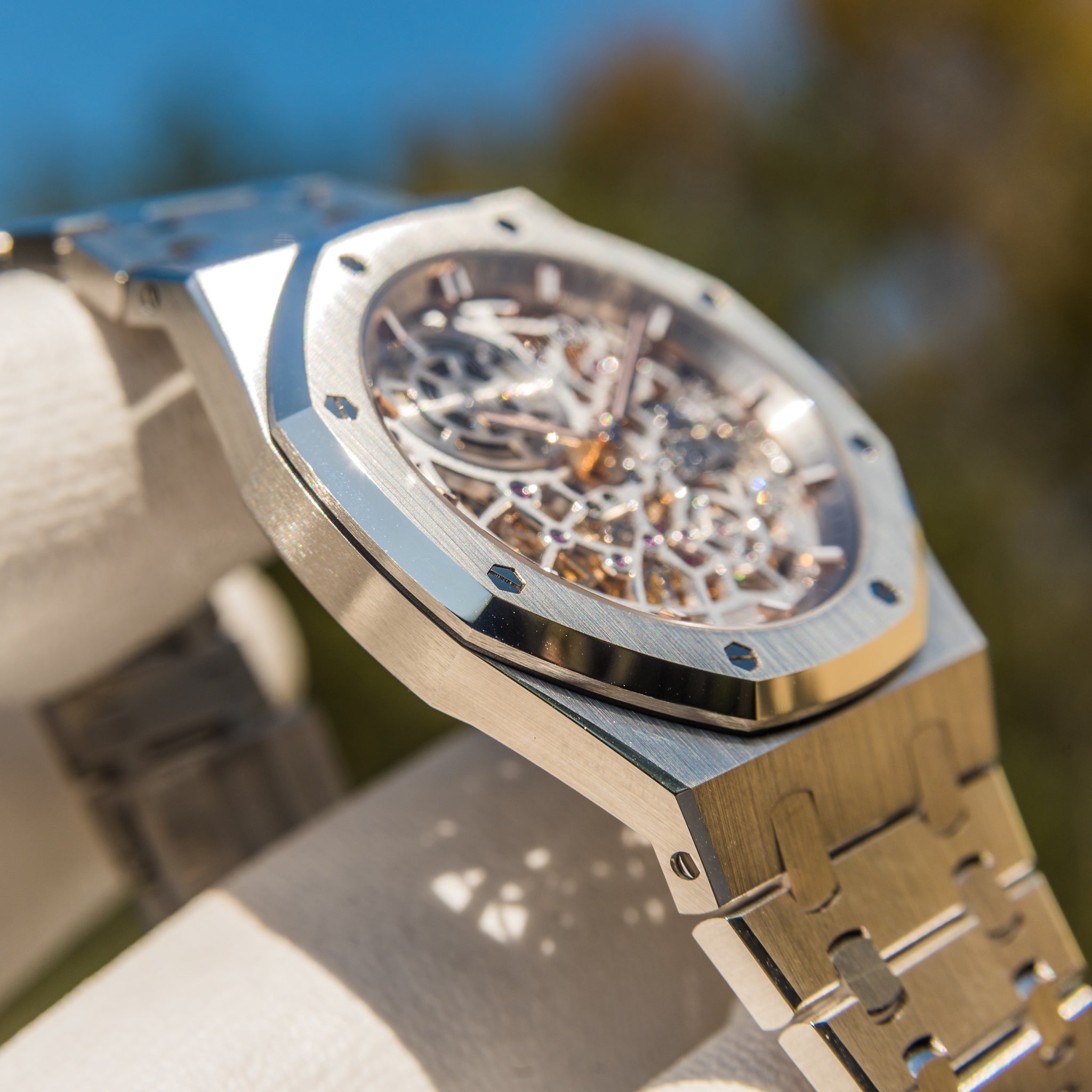 Audemars Piguet 16204st Royal Oak "Jumbo" Extra-Thin Openworked 39mm