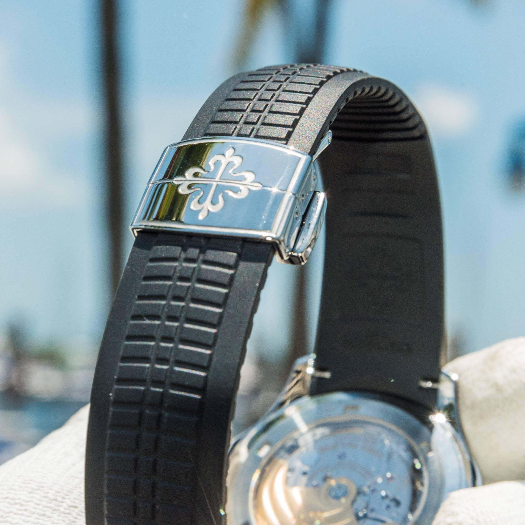 Patek 5164A | 2023 Aquanaut Travel Time | Stainless Steel | 5164-001