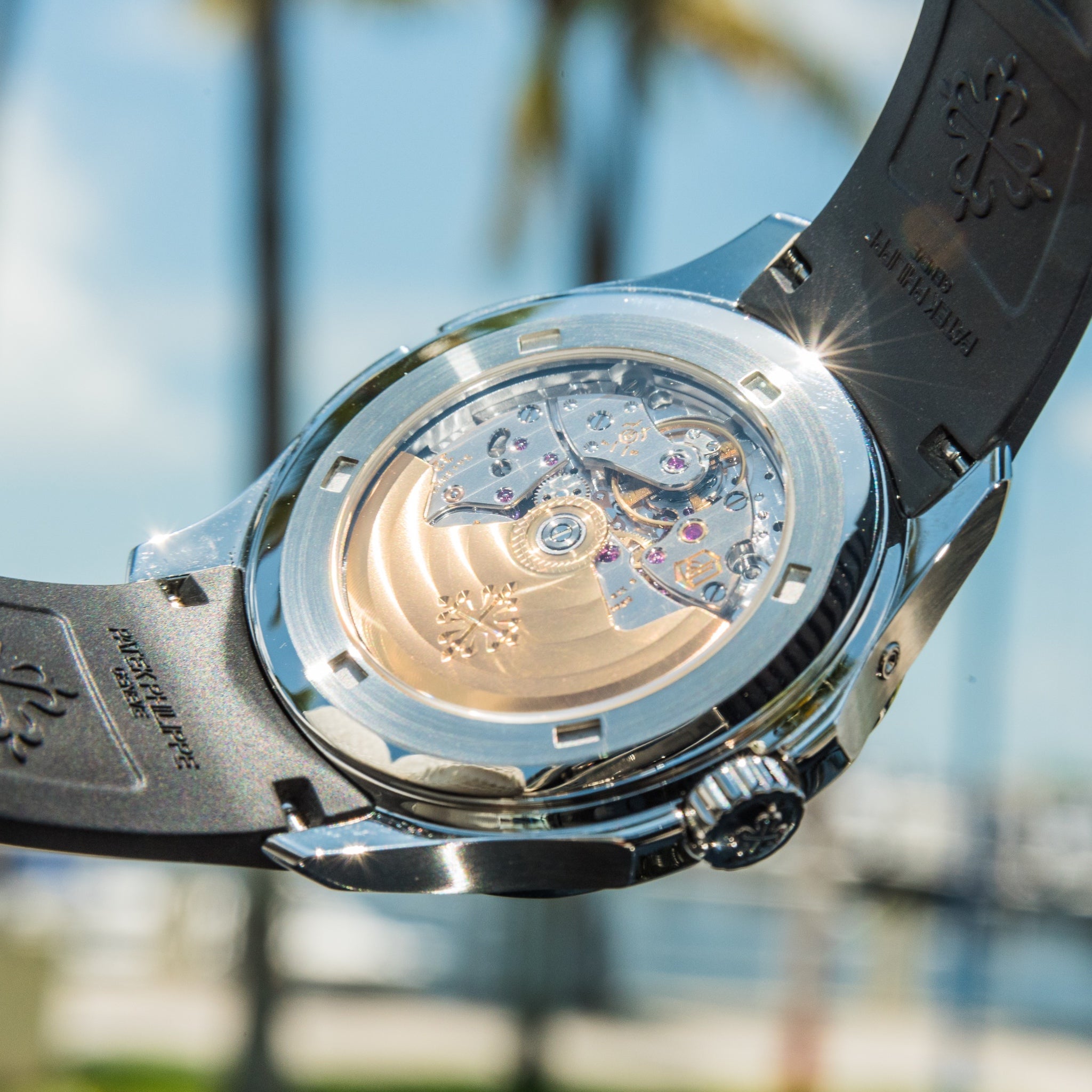 Patek 5164A | 2023 Aquanaut Travel Time | Stainless Steel | 5164-001