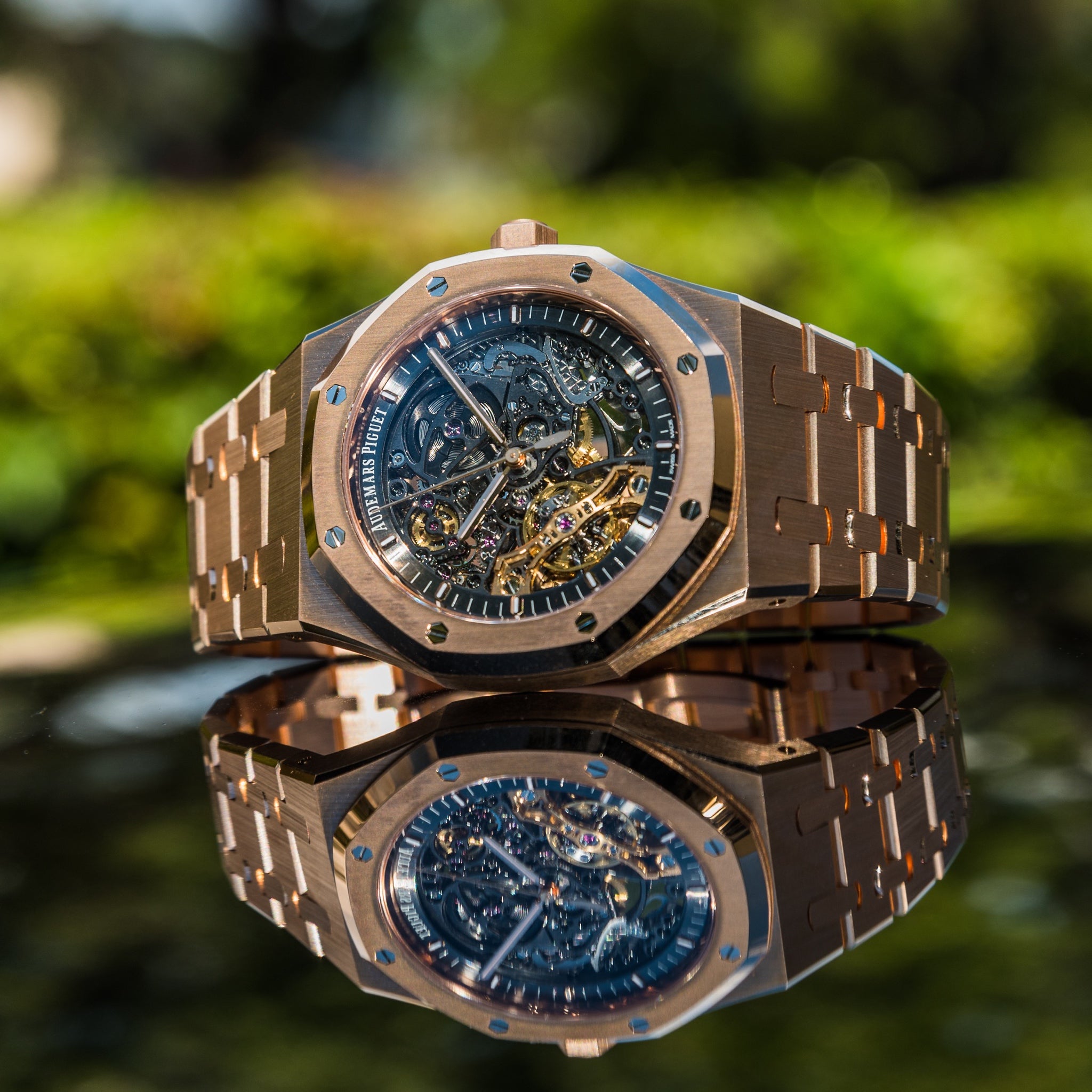 2023 Audemars Piguet 15407or Royal Oak Double Balance Wheel Openworked Rose Gold 41mm