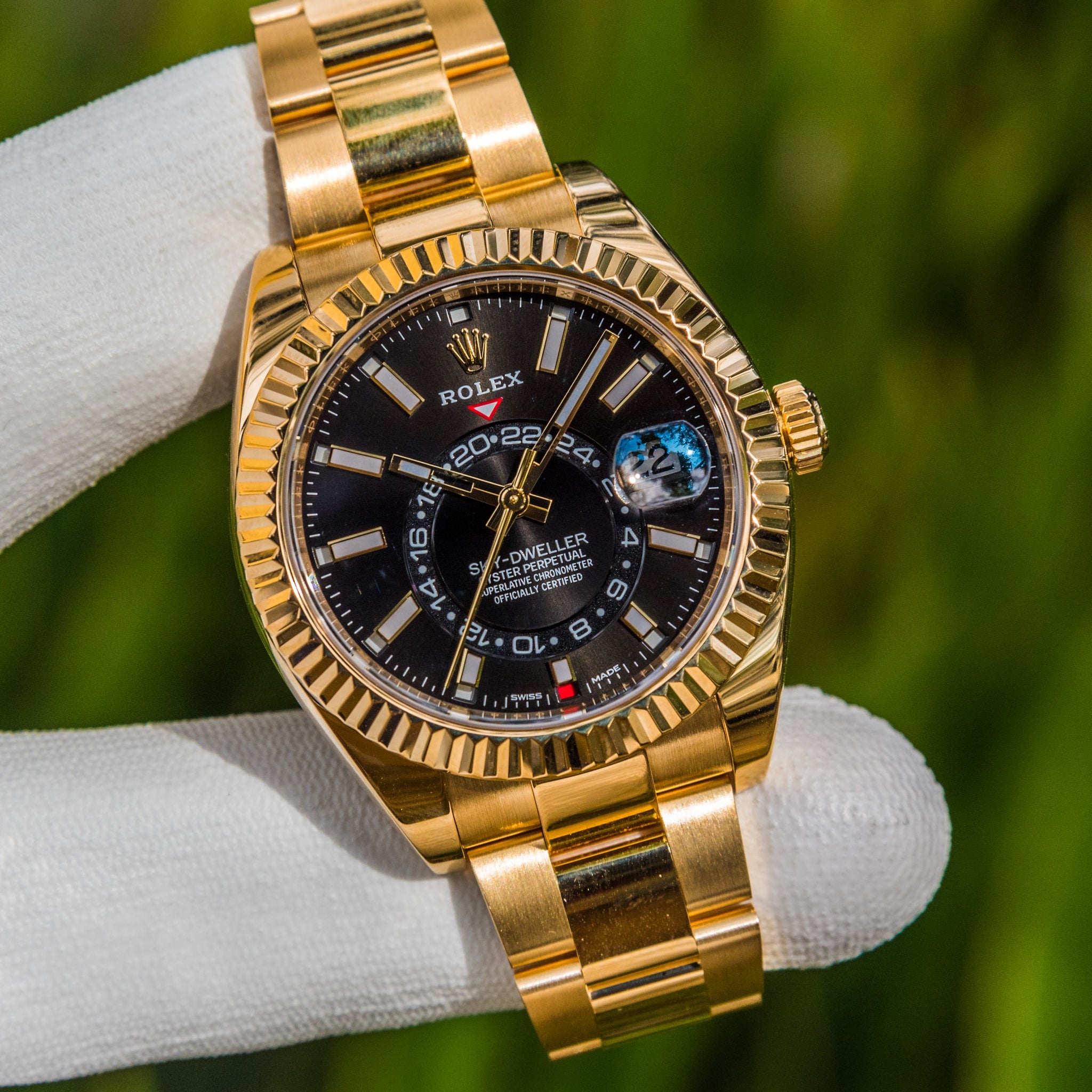 Rolex 2023 Sky-Dweller 42mm 326938 Black Dial