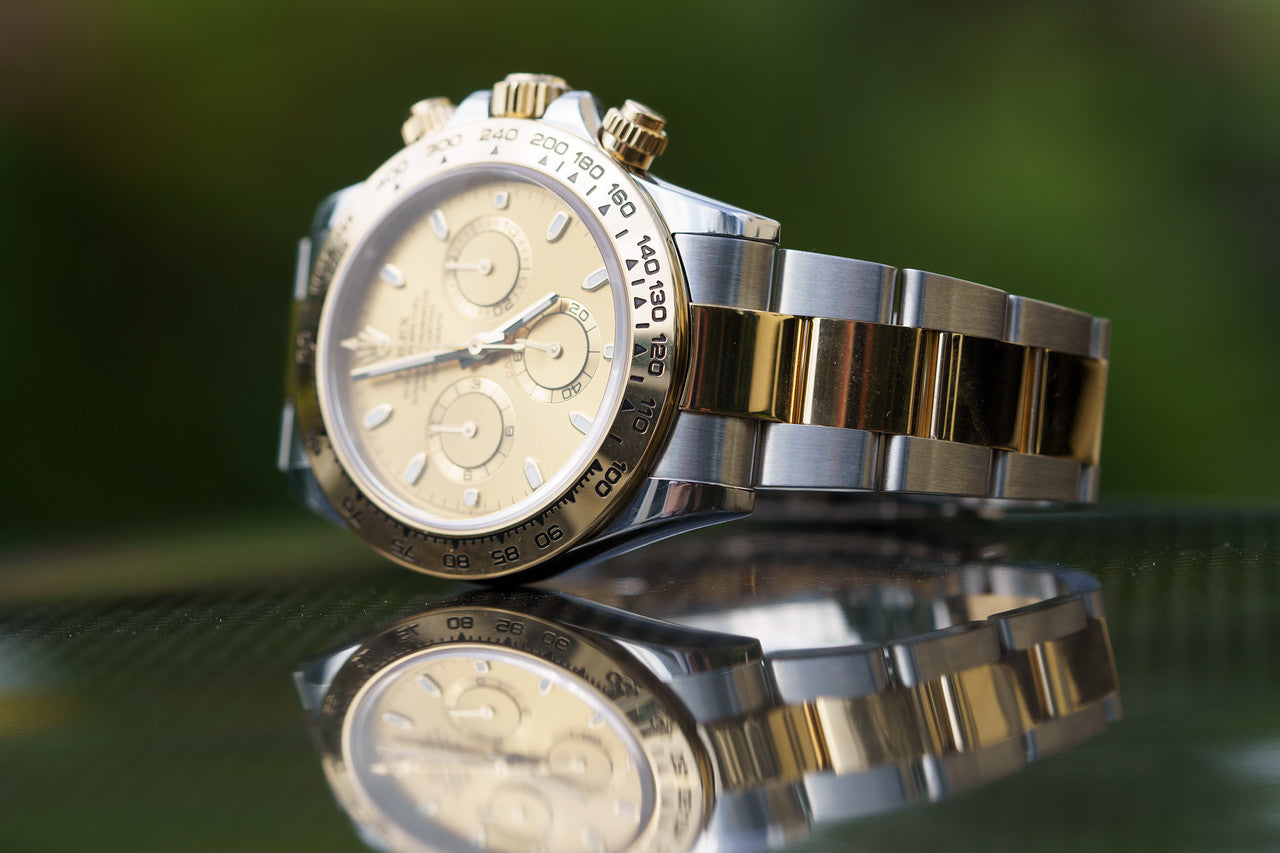 Rolex Unworn 2023 Daytona 116503 Two Tone Champagne Dial