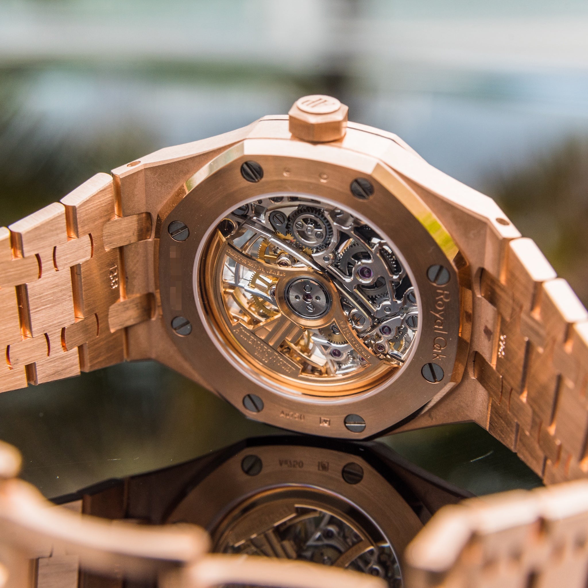 2021 Audemars Piguet Open Worked Rose Gold 15467or