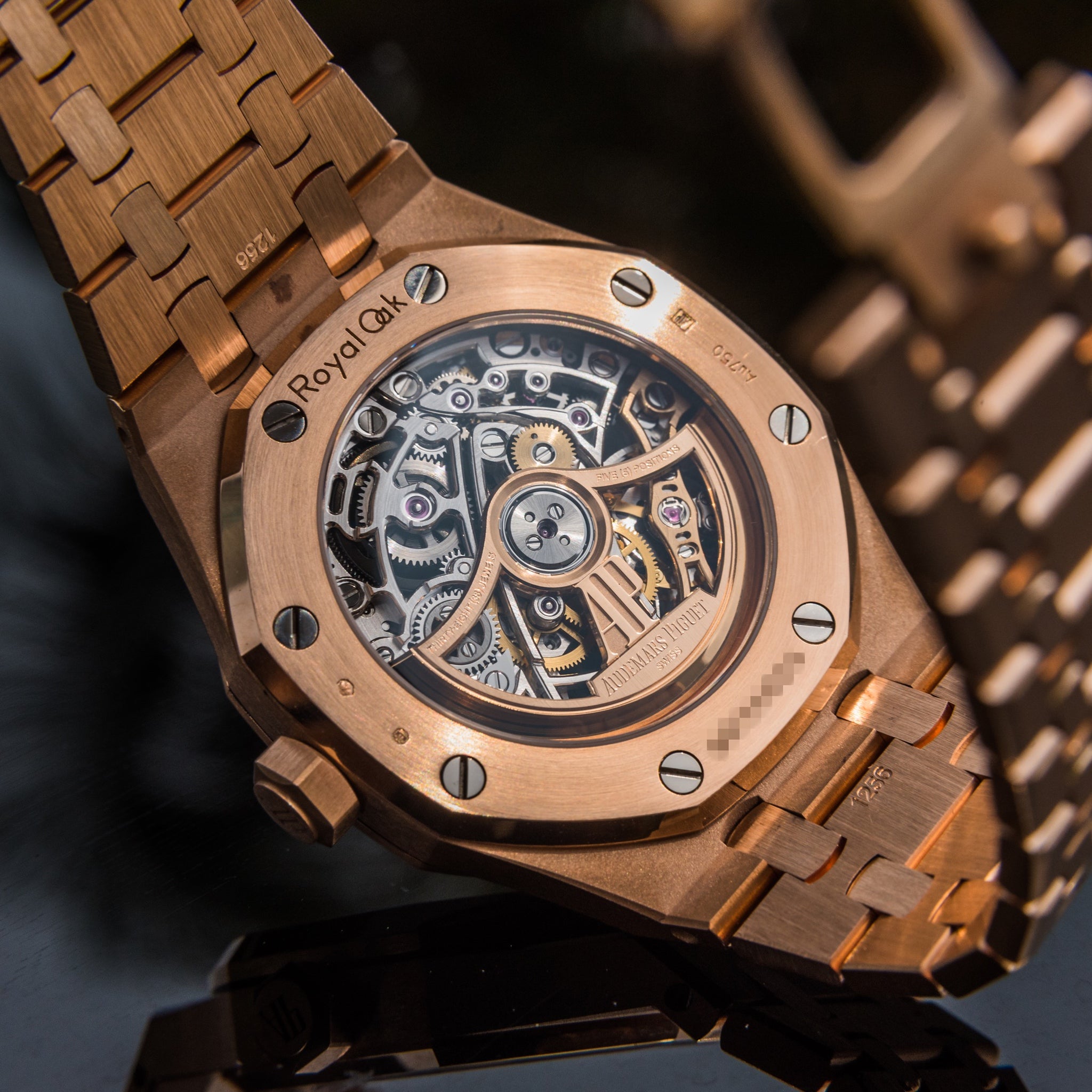2021 Audemars Piguet Open Worked Rose Gold 15467or