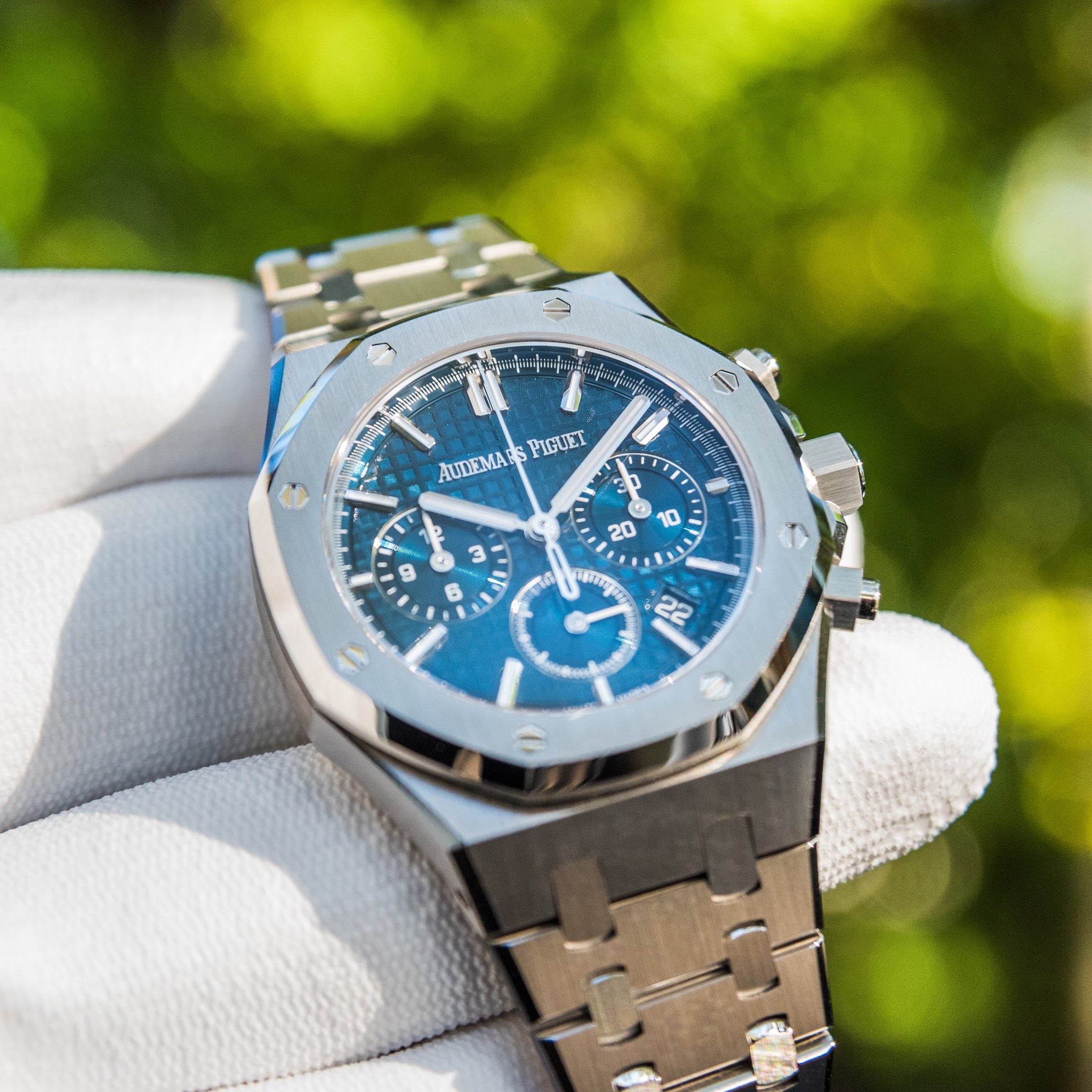 2023 Audemars Piguet Royal Oak Chronograph 26715st Blue Dial