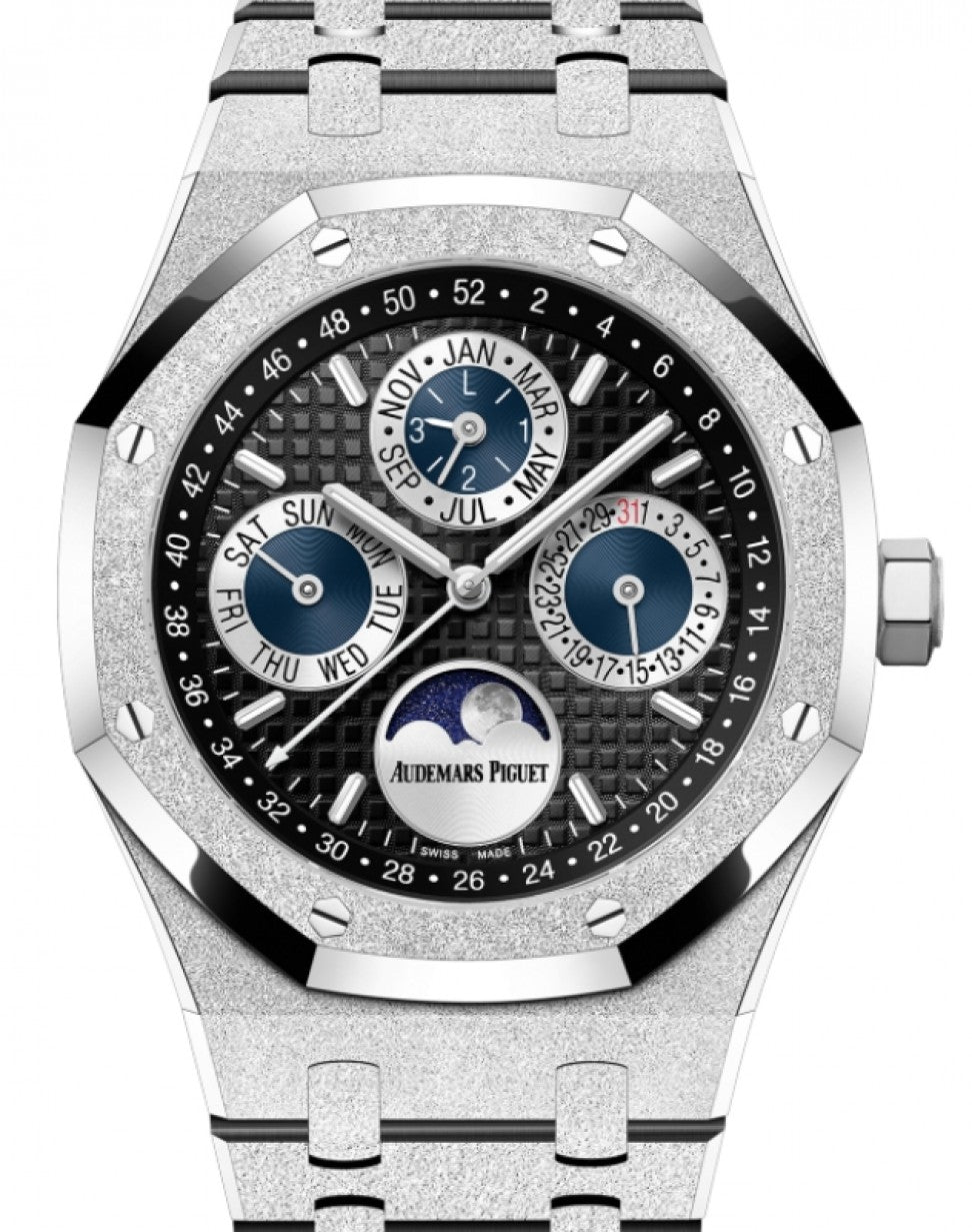 2023 Audemars Piguet Royal Oak Perpetual Frosted 26574BC