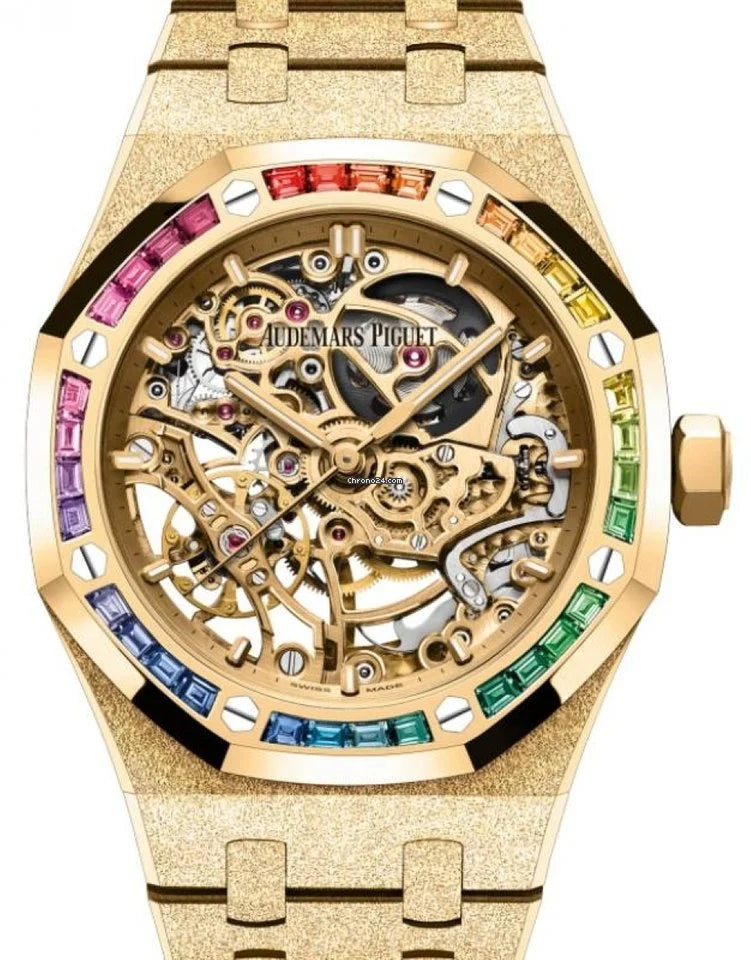 Audemars Piguet 2023 Open worked Yellow Gold 15468BA